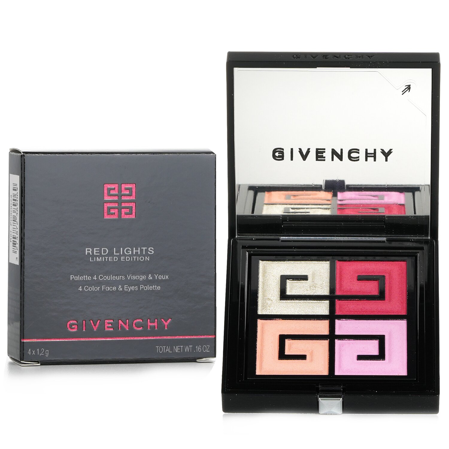 Givenchy Paleta de Rostro & Ojos de 4 Colores (Edición Limitada) 4x 1.2g/0.16oz