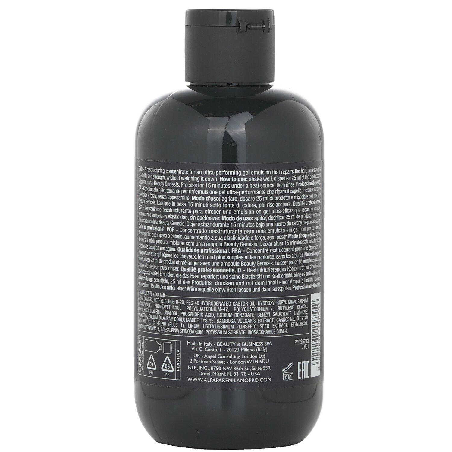AlfaParf Semi Di Lino Sublime Miltiplicador Reestructurante (Tipos Dañados) 150ml/5.07oz