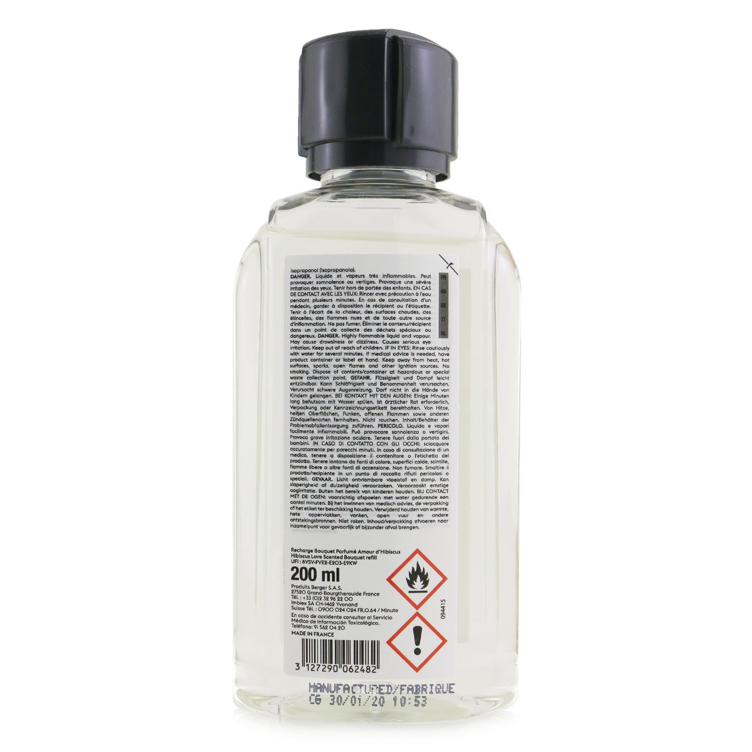 Lampe Berger (Maison Berger Paris) 法國伯格香氛精品 香氛補充裝 - Hibiscus Love 200ml
