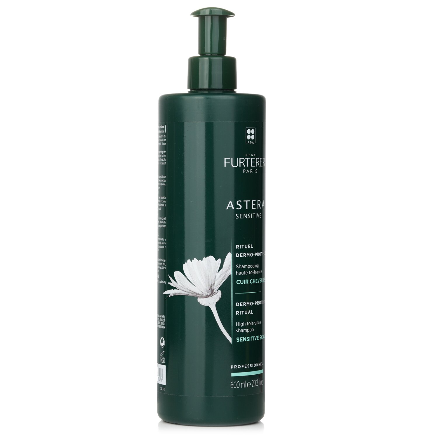 Rene Furterer Astera Sensitive Dermo-Protective Ritual High Tolerance Shampoo - Sensitive Scalp (Salon Product) 600ml/20.2oz