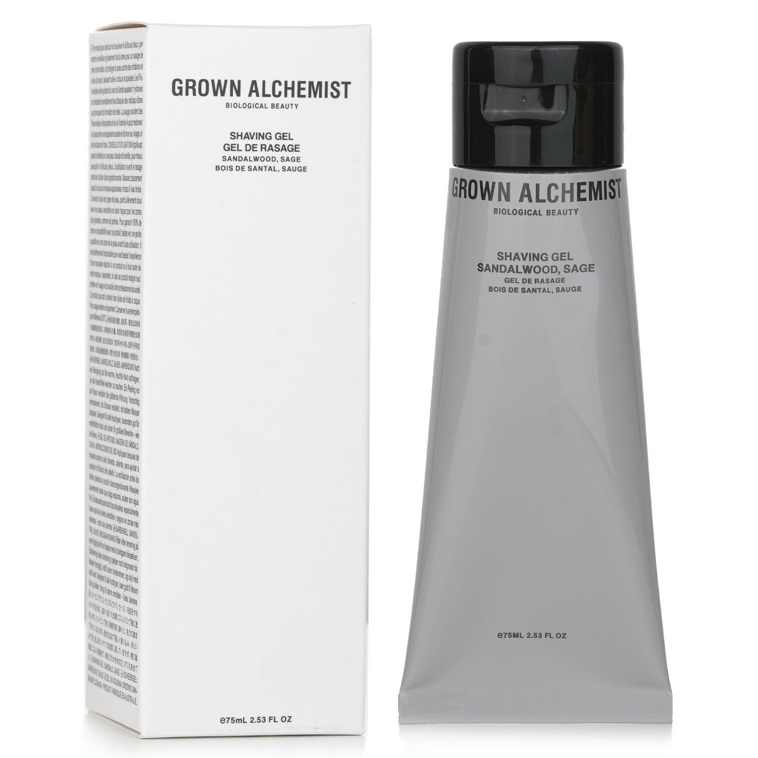 Grown Alchemist Shaving Gel With Sandalwood & Sage 75ml/2.53oz