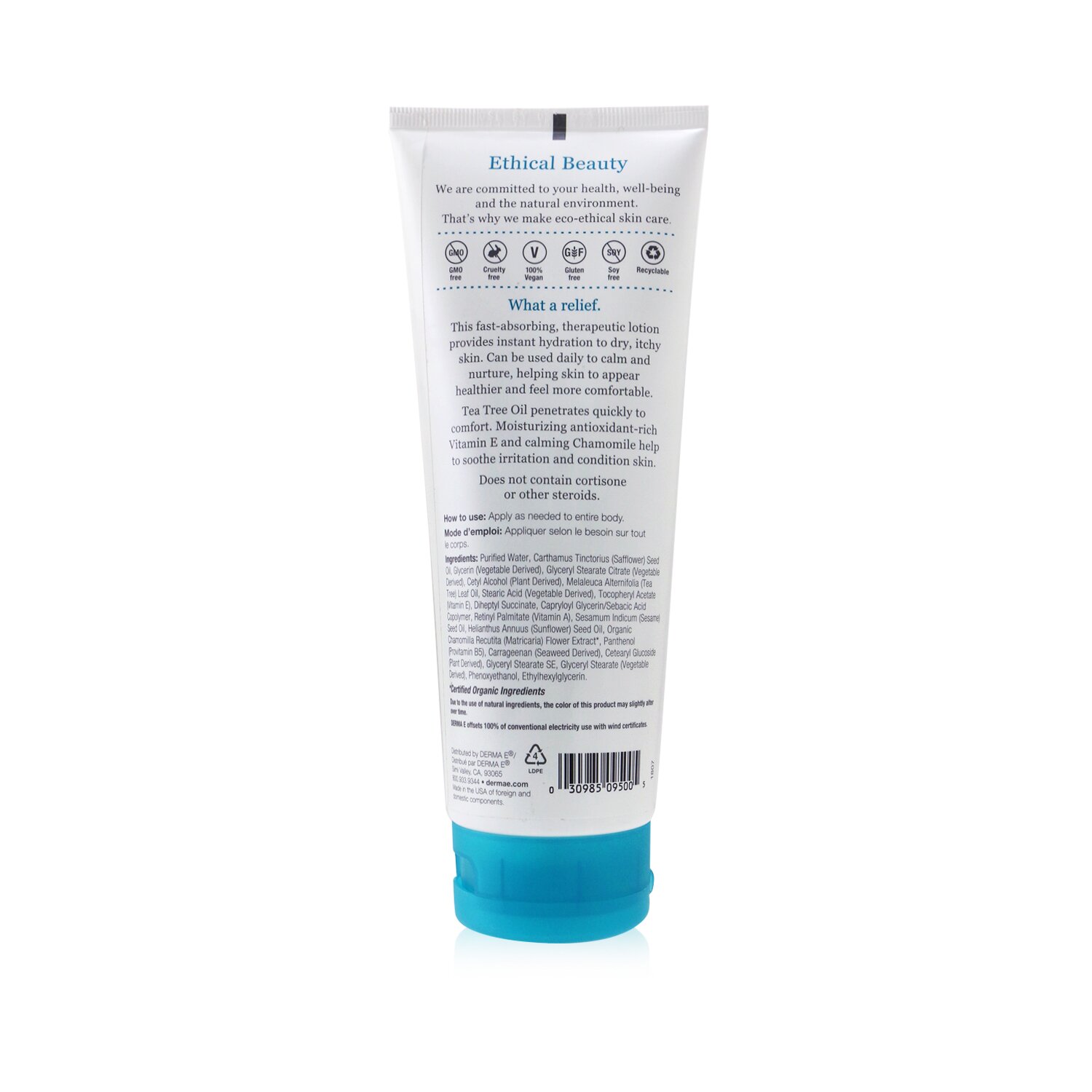 Derma E Soothing Relief 乳液 227g/8oz