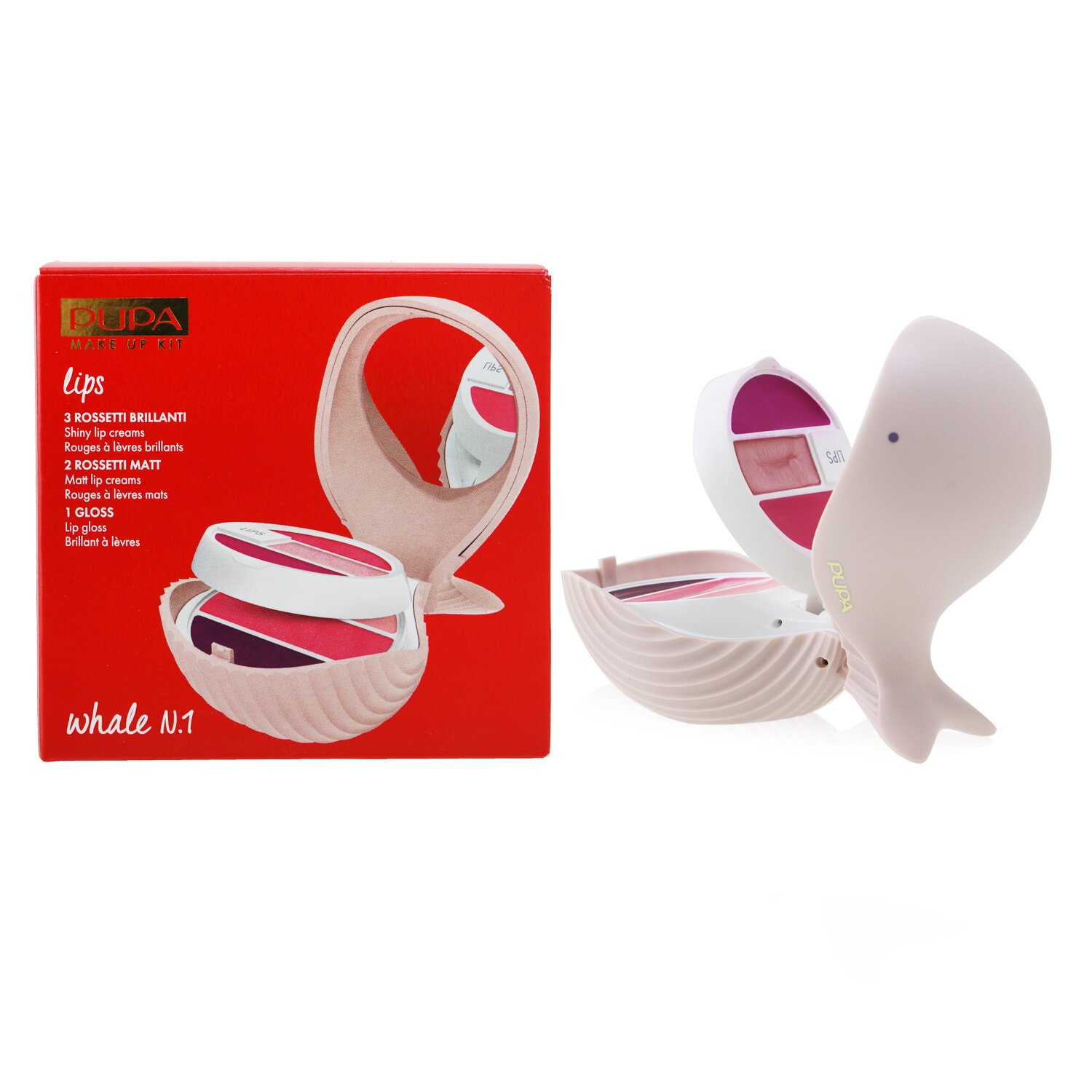 Pupa Whale N.1 Lip Kit 5.6g/0.19oz