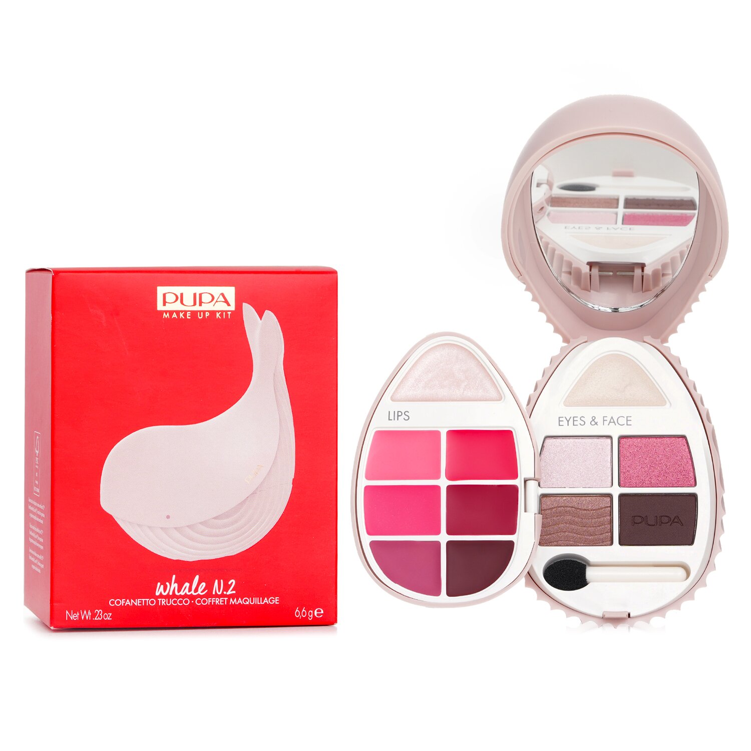 Pupa Whale N.2 Kit 6.6g/0.23oz