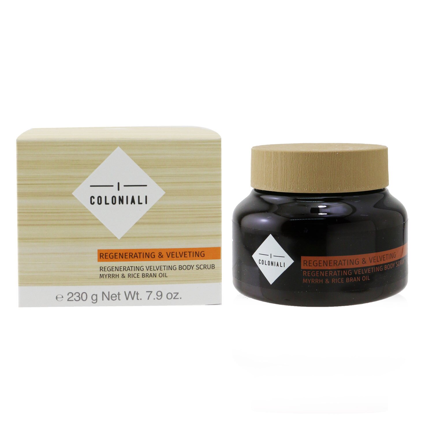 I Coloniali Regenerating & Velveting - Regenerating Velvety Body Scrub 230g/7.9oz