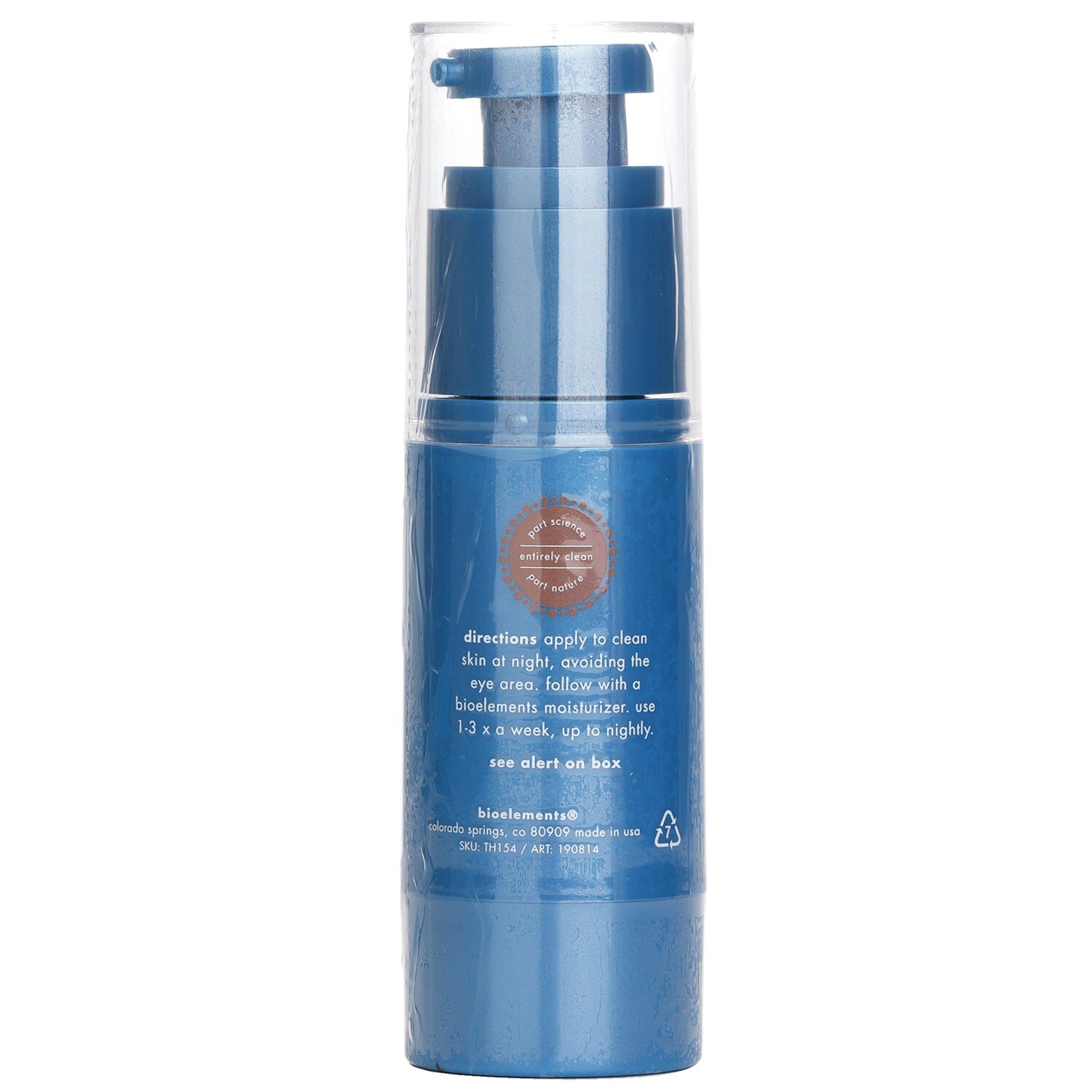 Bioelements Quick Refiner - Leave-On Gel AHA Exfoliator with Glycolic + Multi-Fruit Acids - For All Skin Types, Except Sensitive 30ml/1oz