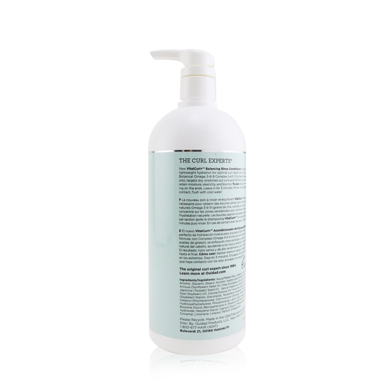 Ouidad VitalCurl+ Balancing Rinse Conditioner (Classic Curls) 1000ml/33.8oz