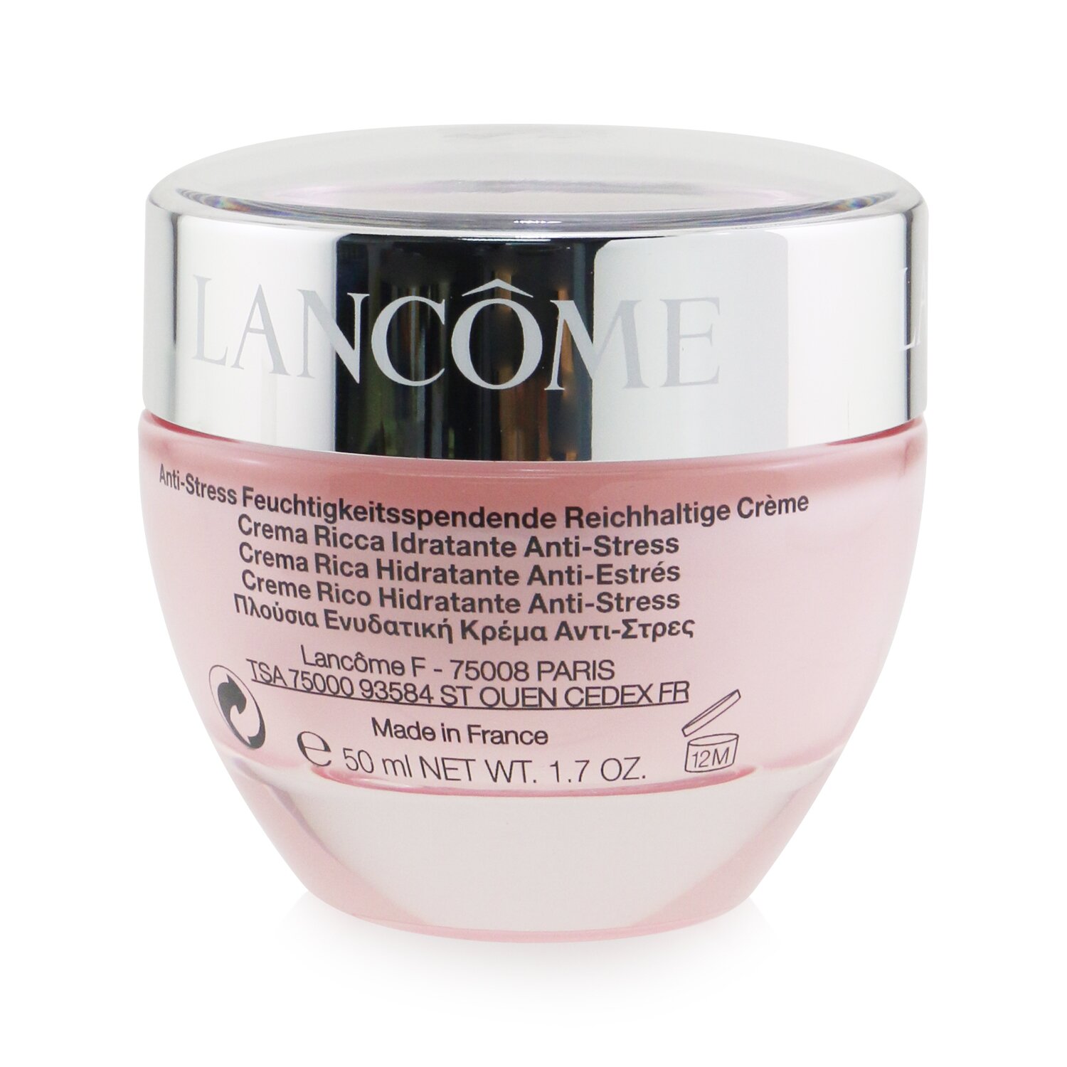 Lancome Hydra Zen Увлажняющий Насыщенный Крем Антистресс - для Сухой, Чувствительной Кожи (Коробка Слегка Повреждена) 50ml/1.7oz