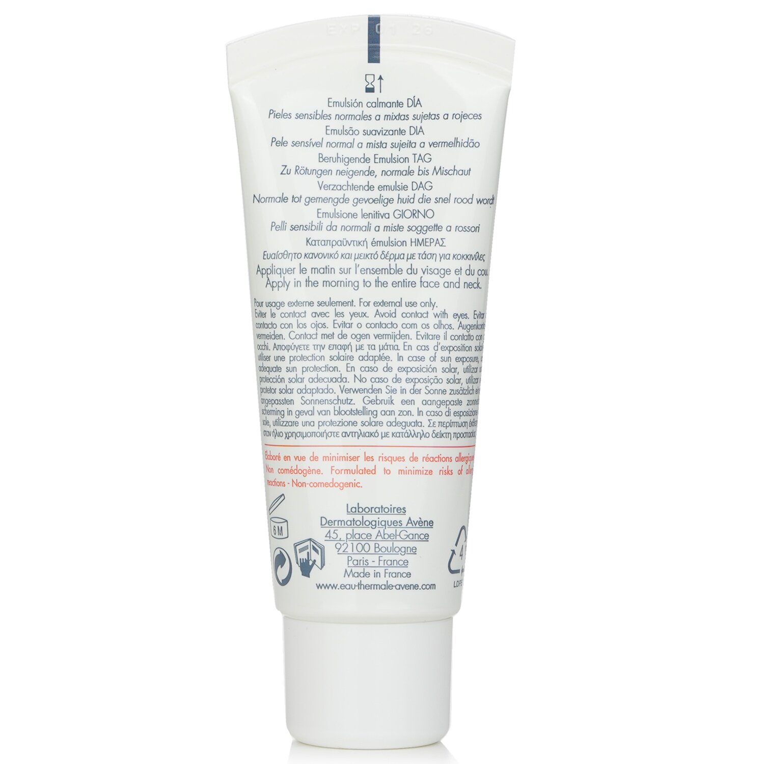 Avene Antirougeurs Emulsja Łagodząca na DZIEŃ SPF 30 - Skóra normalna i mieszana, wrażliwa, skłonna do zaczerwienień 40ml/1.3oz