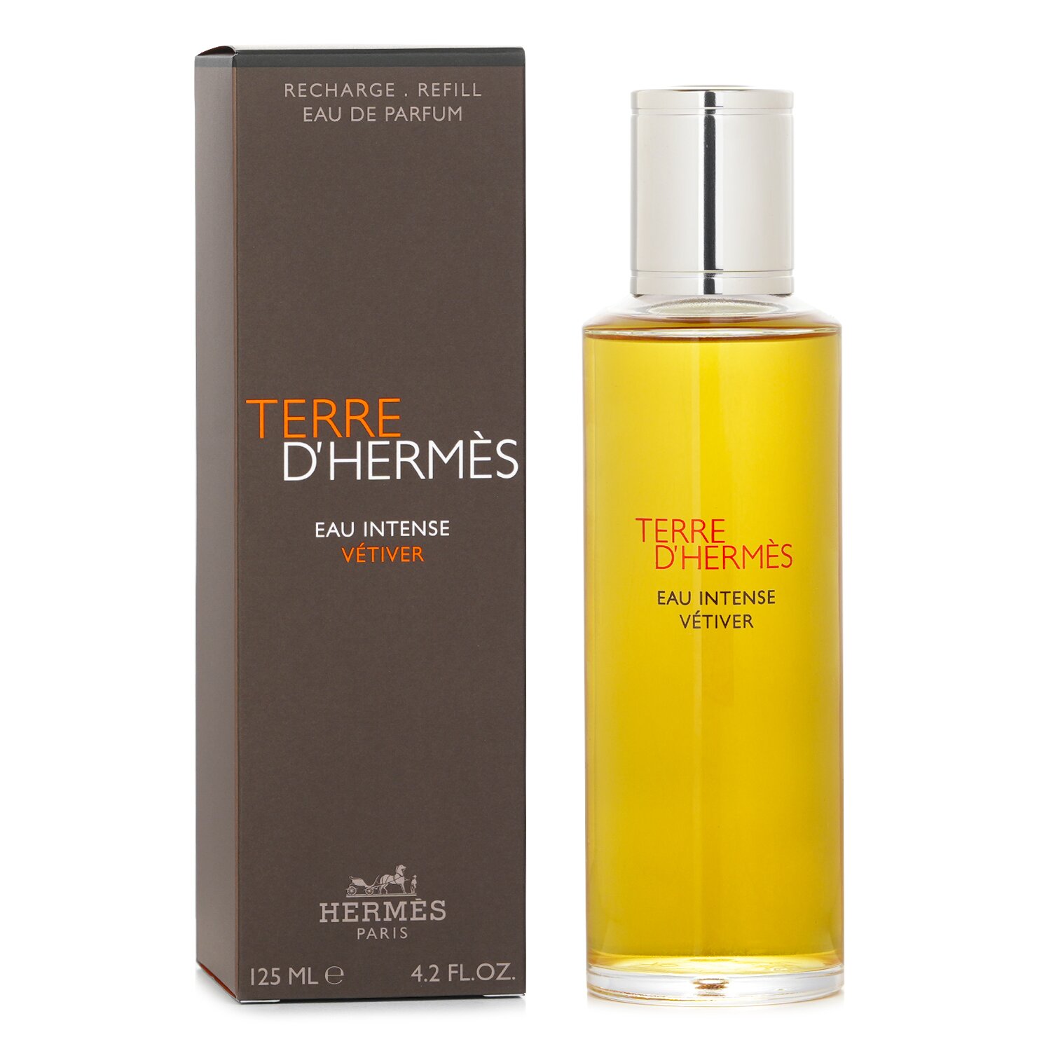 Hermes Terre D'Hermes Eau Intense Vetiver أو دو برفوم سبراي (عبوة احتياطية) 125ml/4.2oz