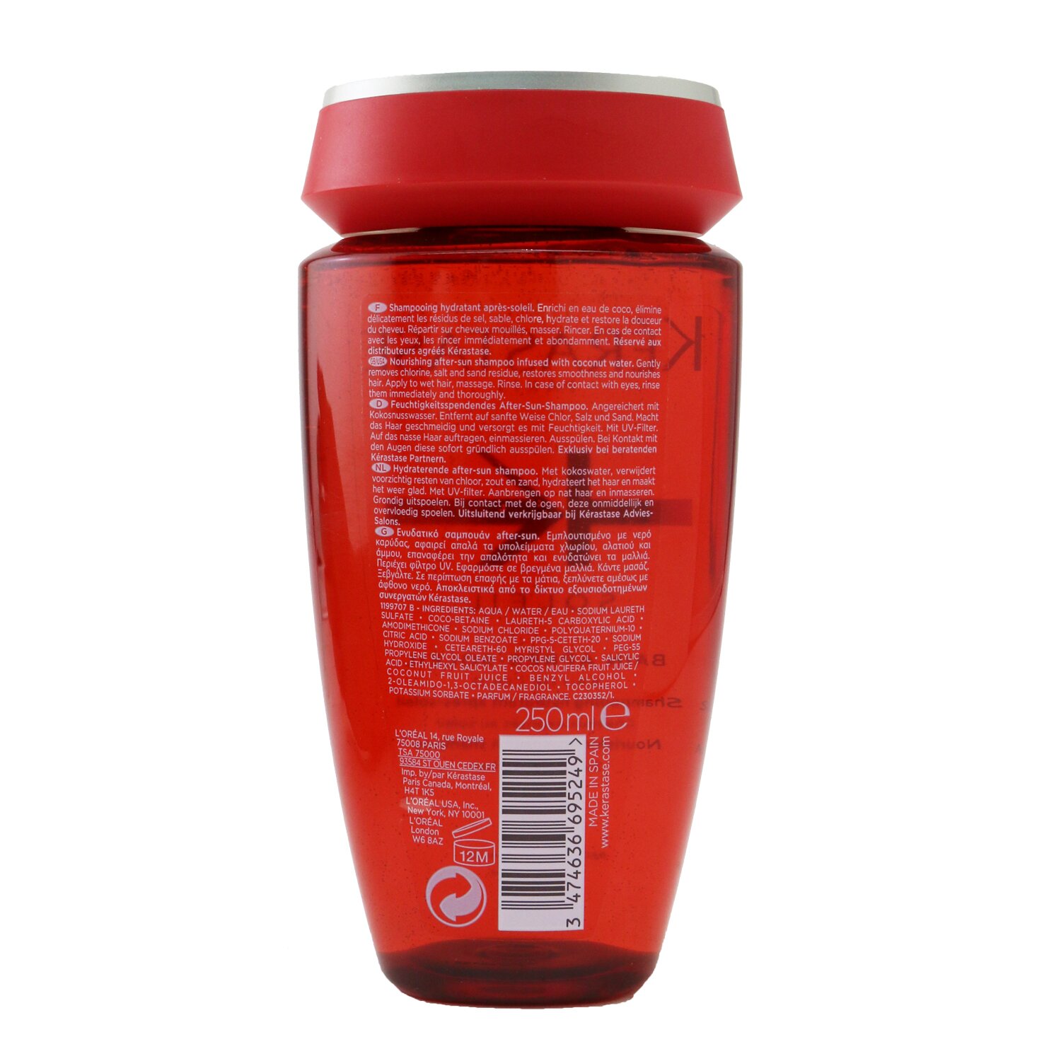 Kerastase Soleil Bain Après-Soleil Champú Nutritivo Para Después del Sol (Cabello Expuesto al Sol) 250ml/8.5oz