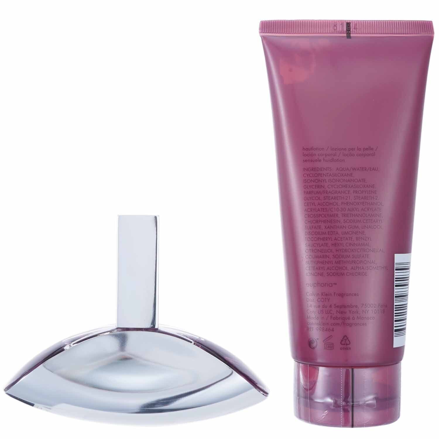Calvin Klein Euphoria Men Coffret: Eau De Toilette Spray 100ml/3.4oz + Deodorant Stick 75g/2.6oz + After Shave Balm 100ml/3.4oz 3pcs