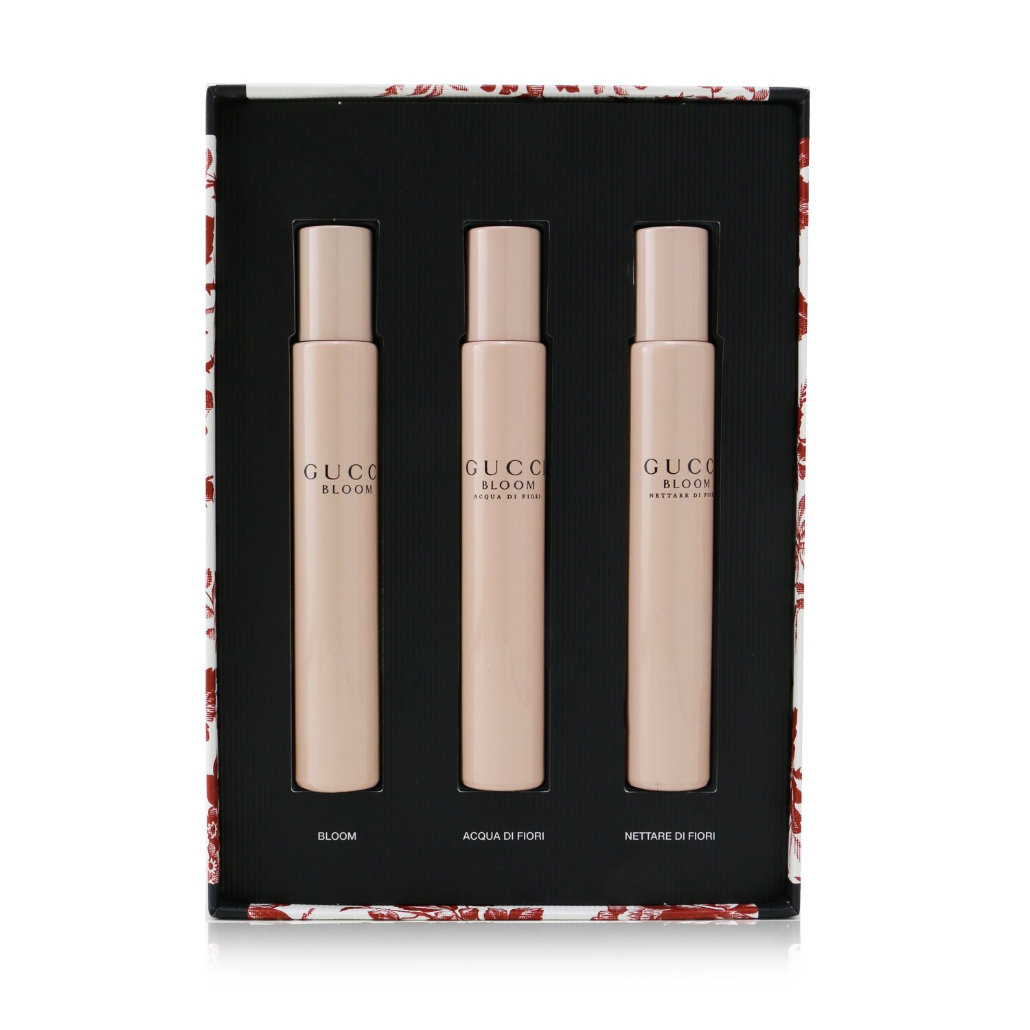 Gucci Bloom Rollerball Coffret: Bloom EDP + Bloom Acqua Di Fiori EDT + Bloom Nettare Di Fiori EDP 3x7.4ml/0.25oz