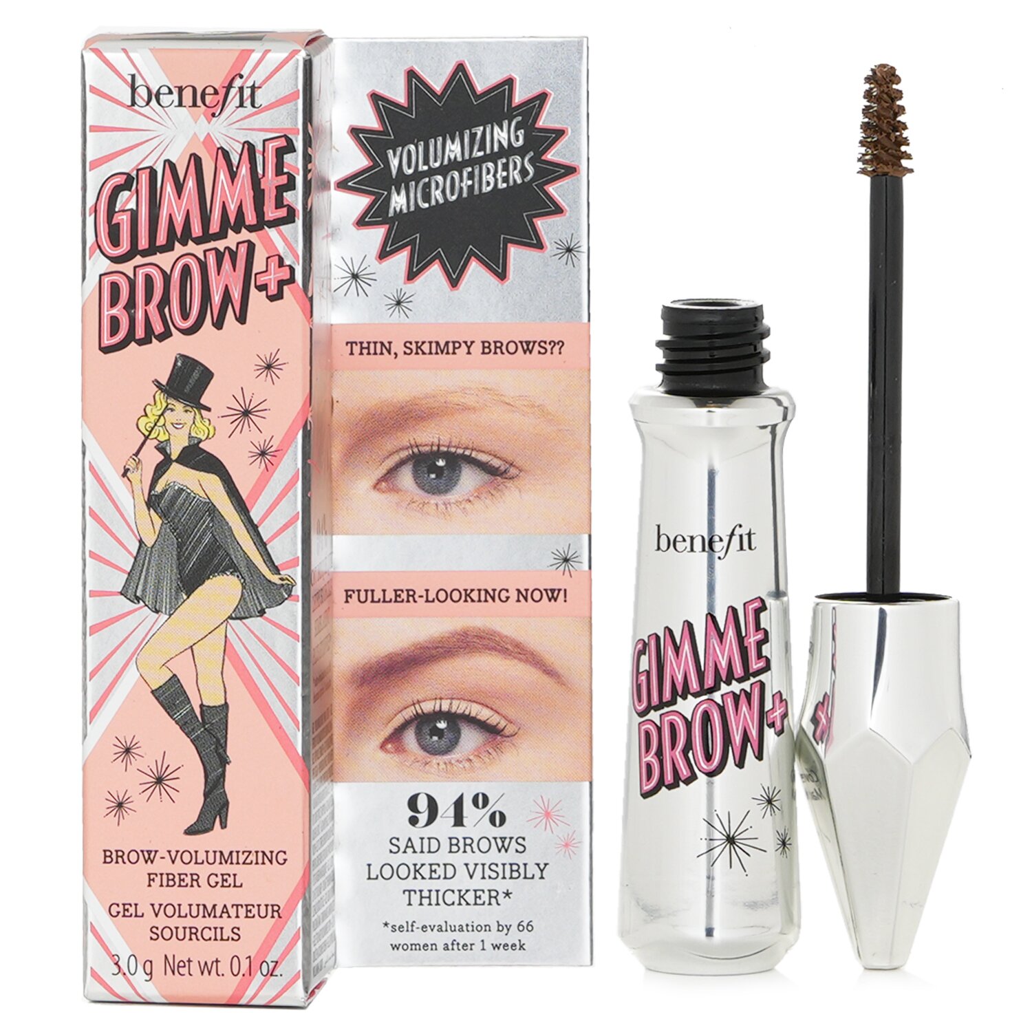 Benefit جل ليفي للحواجب Gimme Brow+ 3g/0.1oz