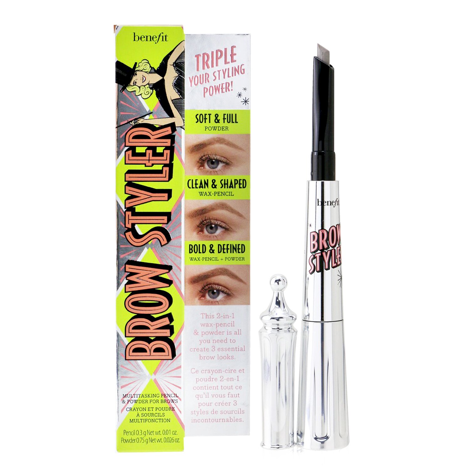 Benefit 貝玲妃 Brow Styler時尚造型眉筆 1.05g/0.036oz