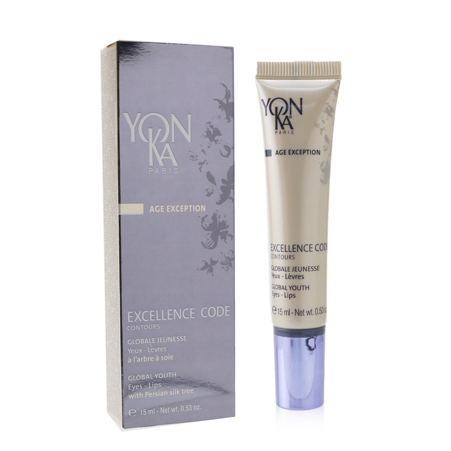 Yonka Age Exception Excellence Code Global Youth Крем с Экстрактом Альбиции (для Контура Глаз и Губ) 15ml/0.53oz