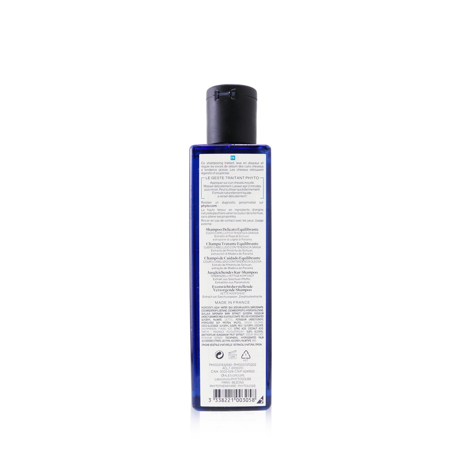 Phyto PhytoPanama Балансирующий Шампунь (для Кожи Головы, Склонной к Жирности) 250ml/8.45oz