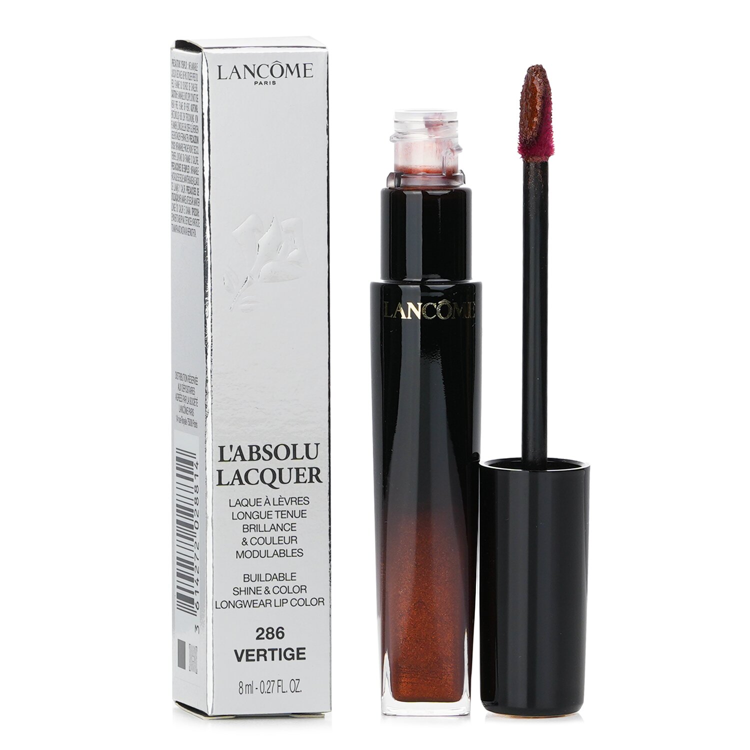 Lancome L'Absolu Lacquer Buildable Shine & Color Longwear Lip Color 8ml/0.27oz