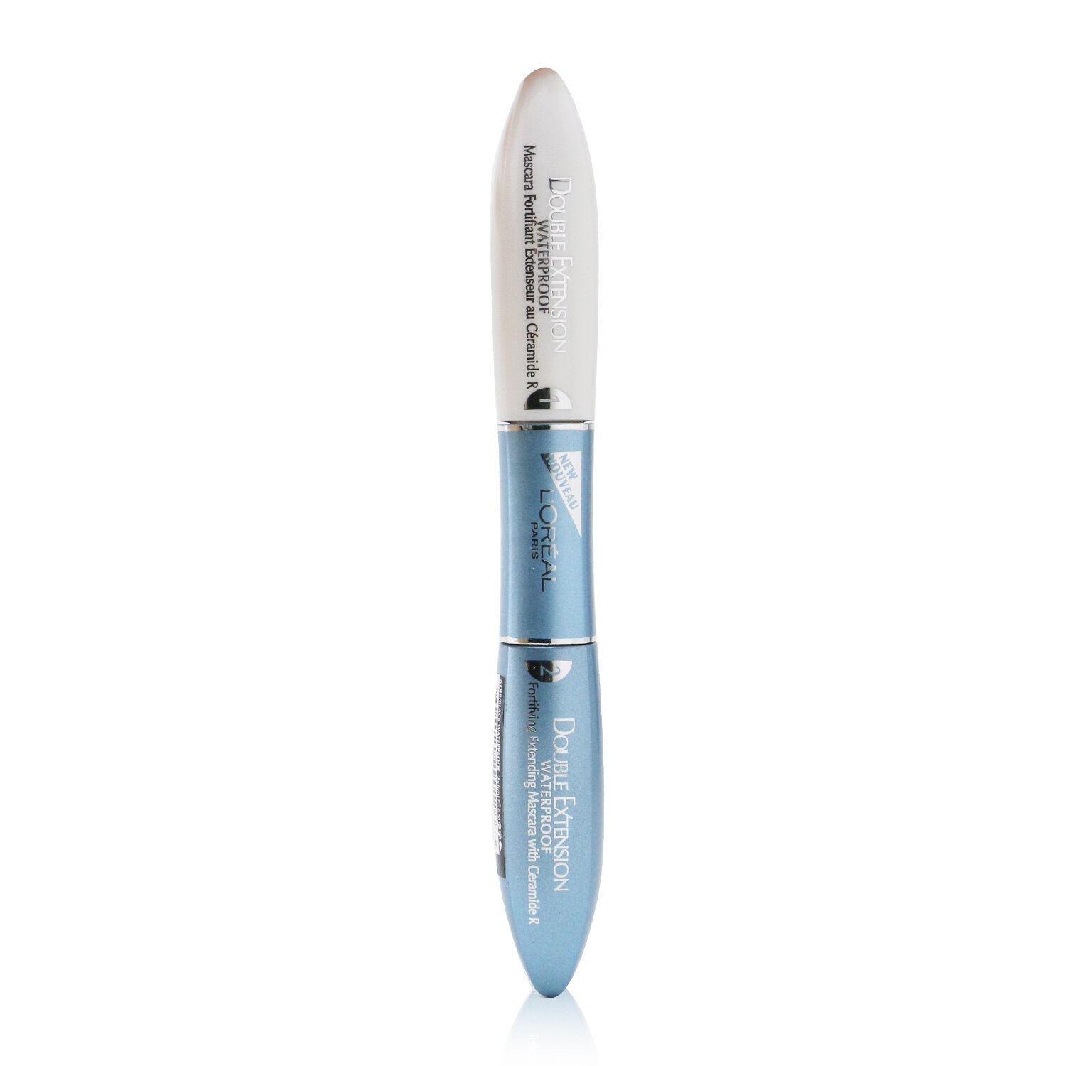 L'Oreal Double Extension Fortifying Extending with Ceramide R Waterproof Mascara 2x6ml/0.2oz