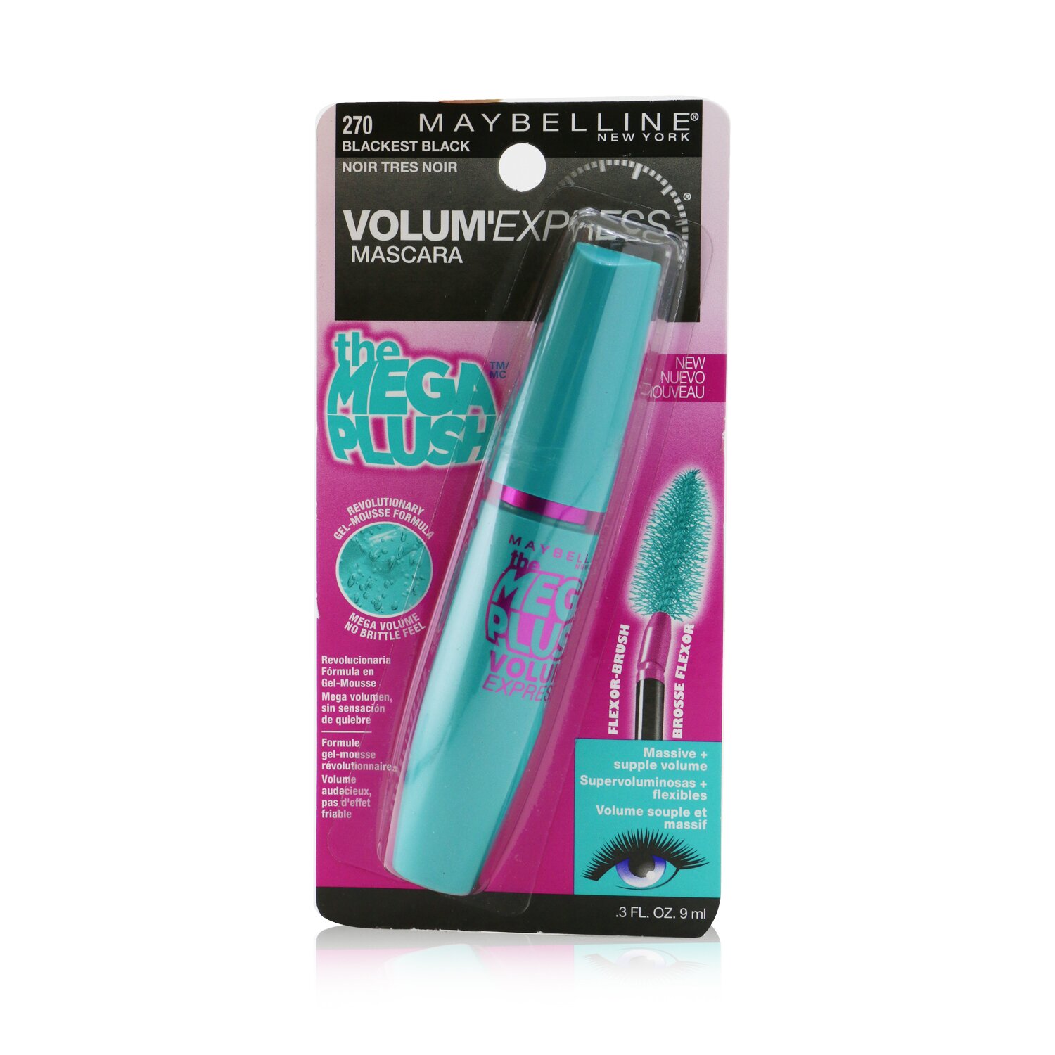 Maybelline Volum' Express The Mega Plush Mascara 9ml/0.3oz