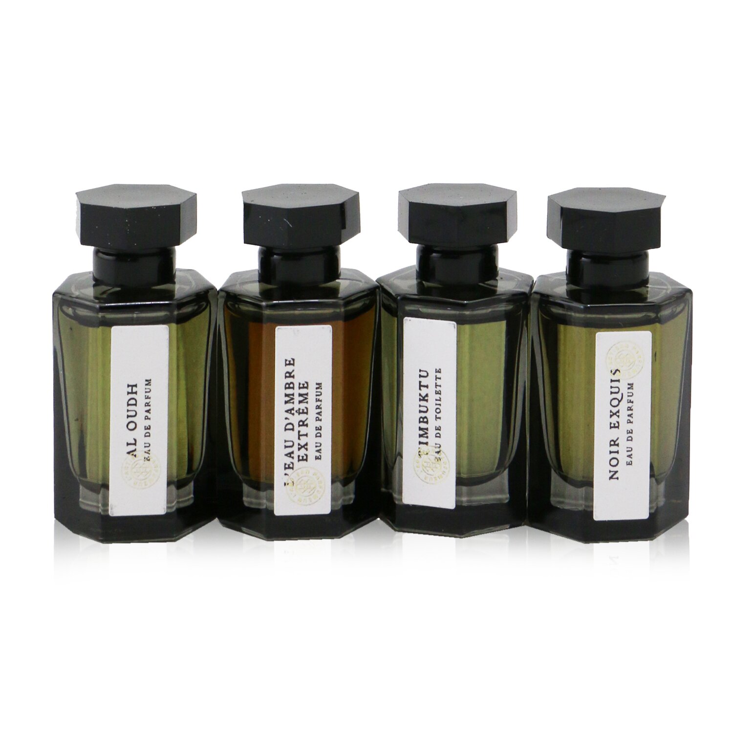 L'Artisan Parfumeur Collection D'Orient: Al Oudh EDP + L’Eau D’Ambre Extreme EDP + Timbuktu EDT + Noir Exquis EDP 4x5ml/0.17oz