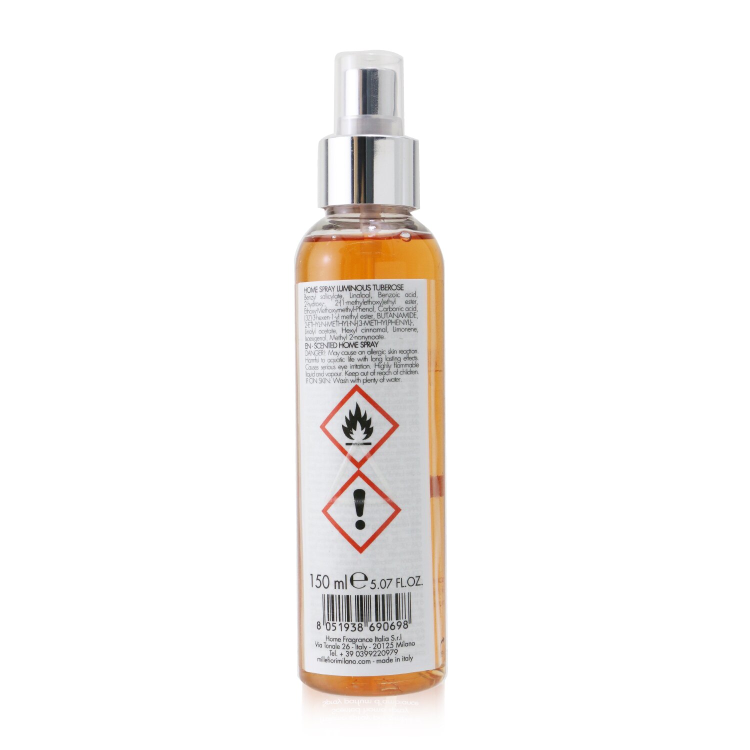 Millefiori Natural Scented Home Spray - Luminous Tuberose 150ml/5oz