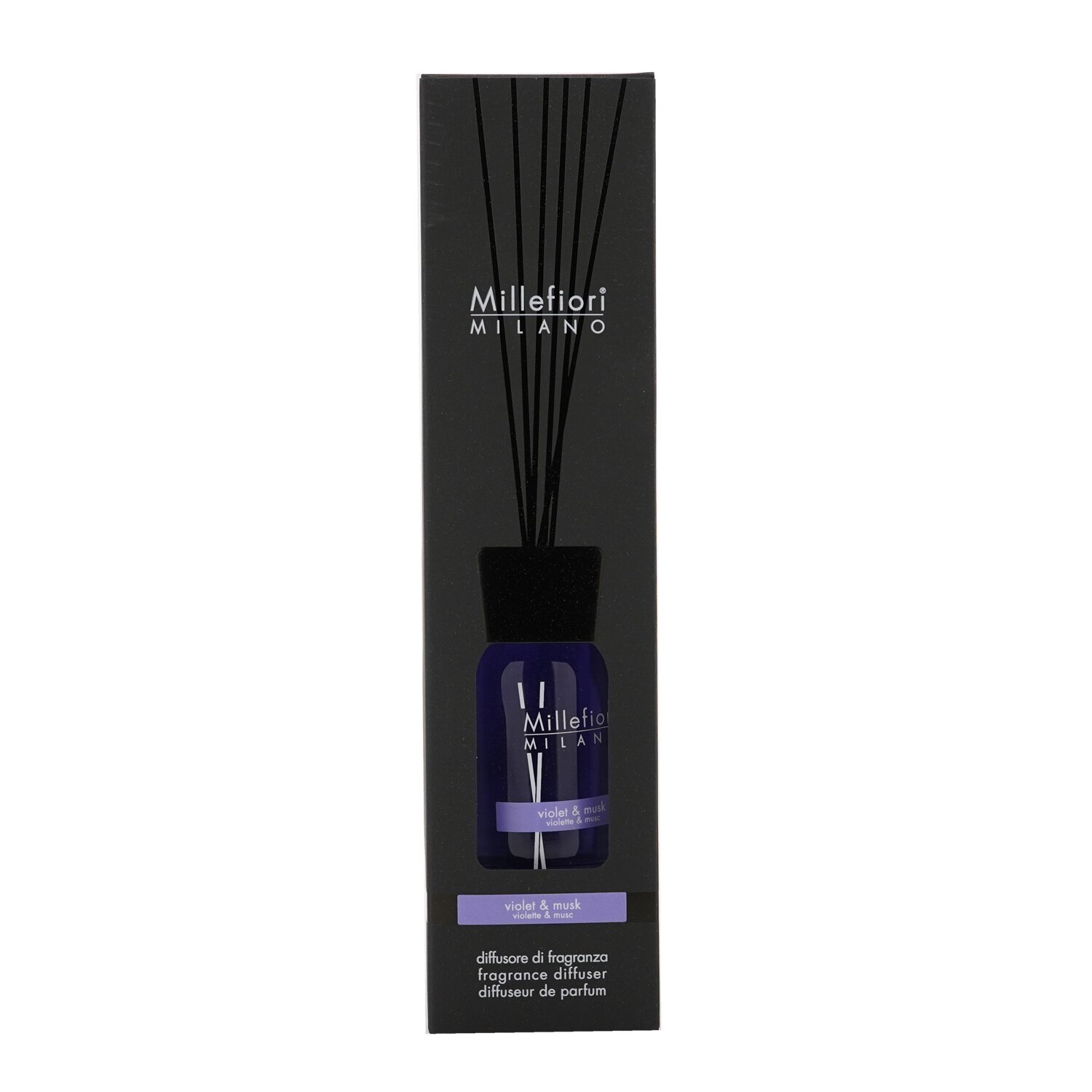 Millefiori Natural Fragrance Diffuser - Violet & Musk 100ml/3.38oz
