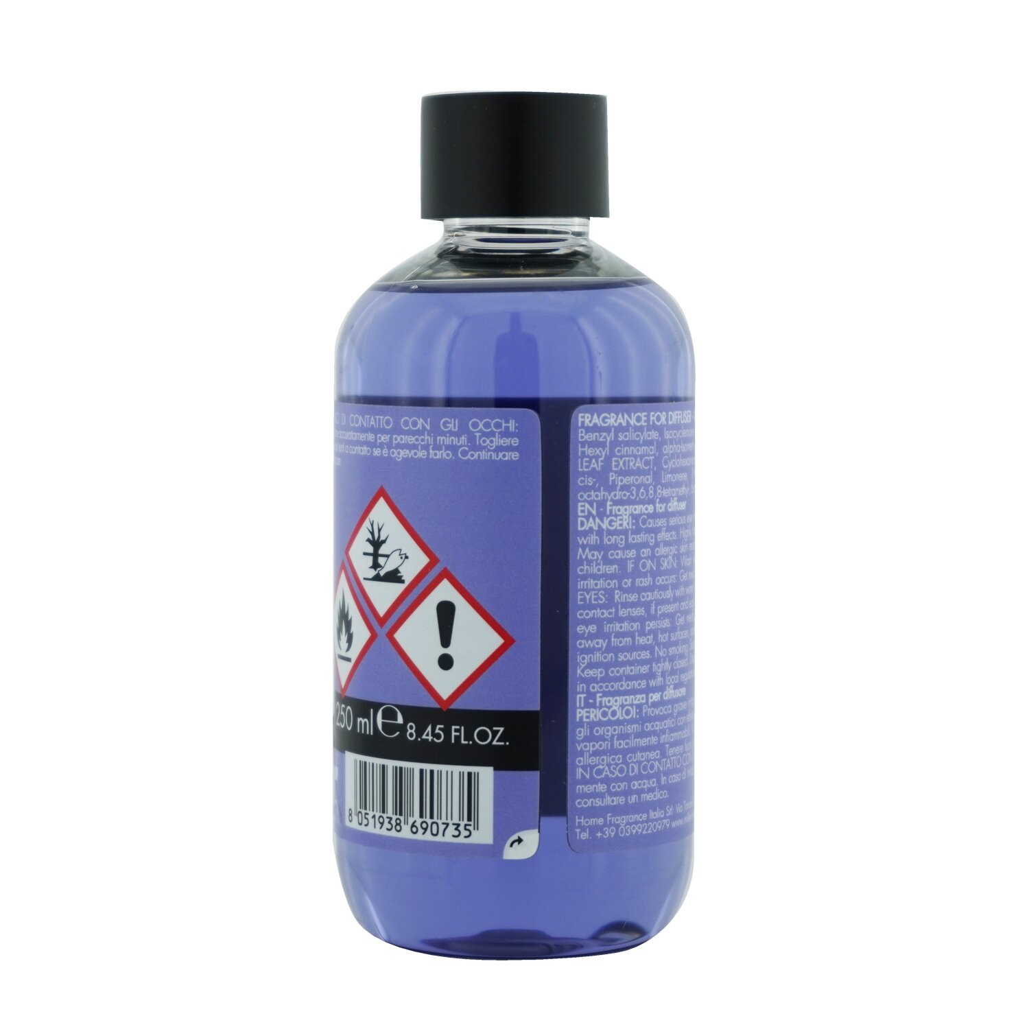 Millefiori Natural Fragrance Diffuser Refill - Violet & Musk 250ml/8.45oz