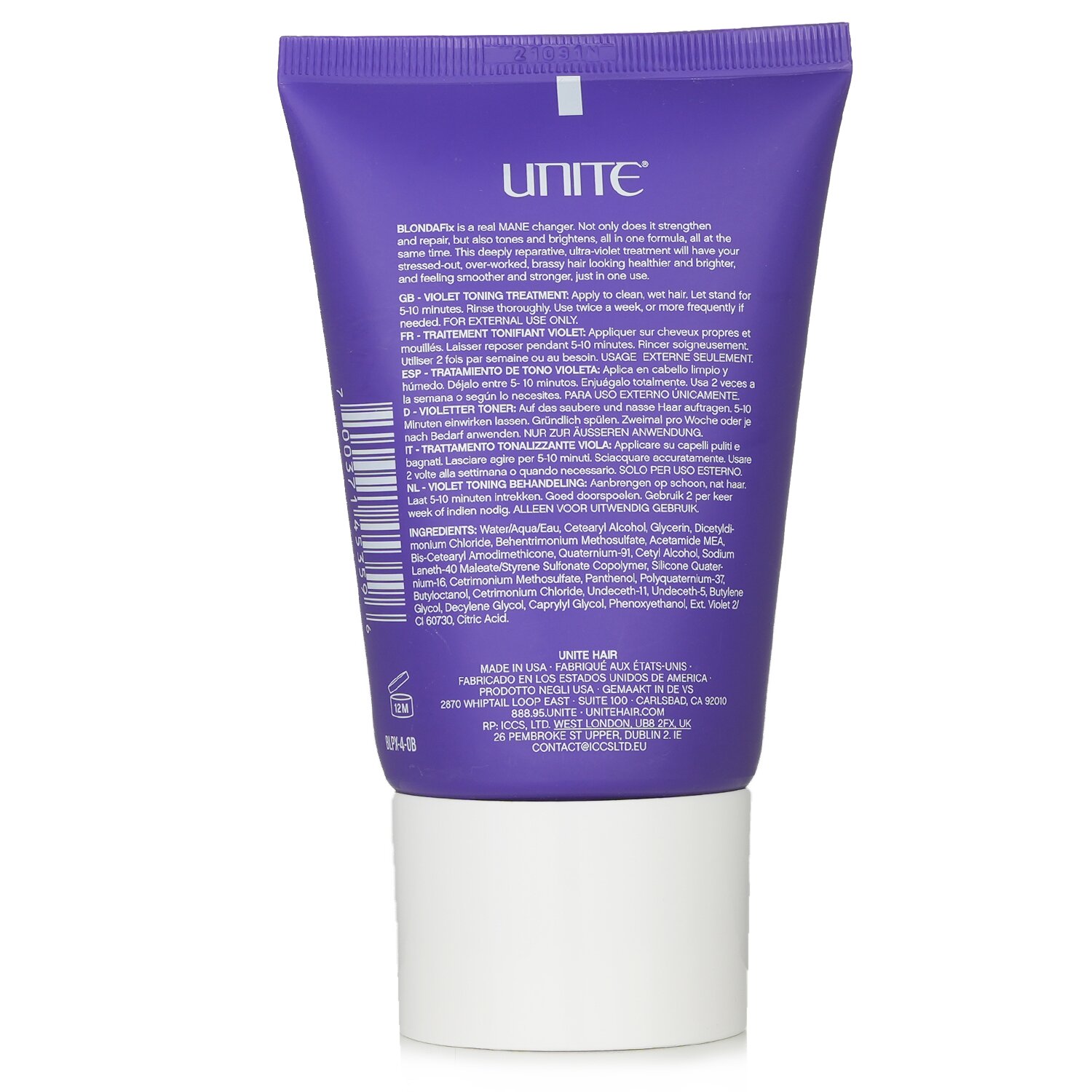 Unite BLONDA Fix 118ml/4oz