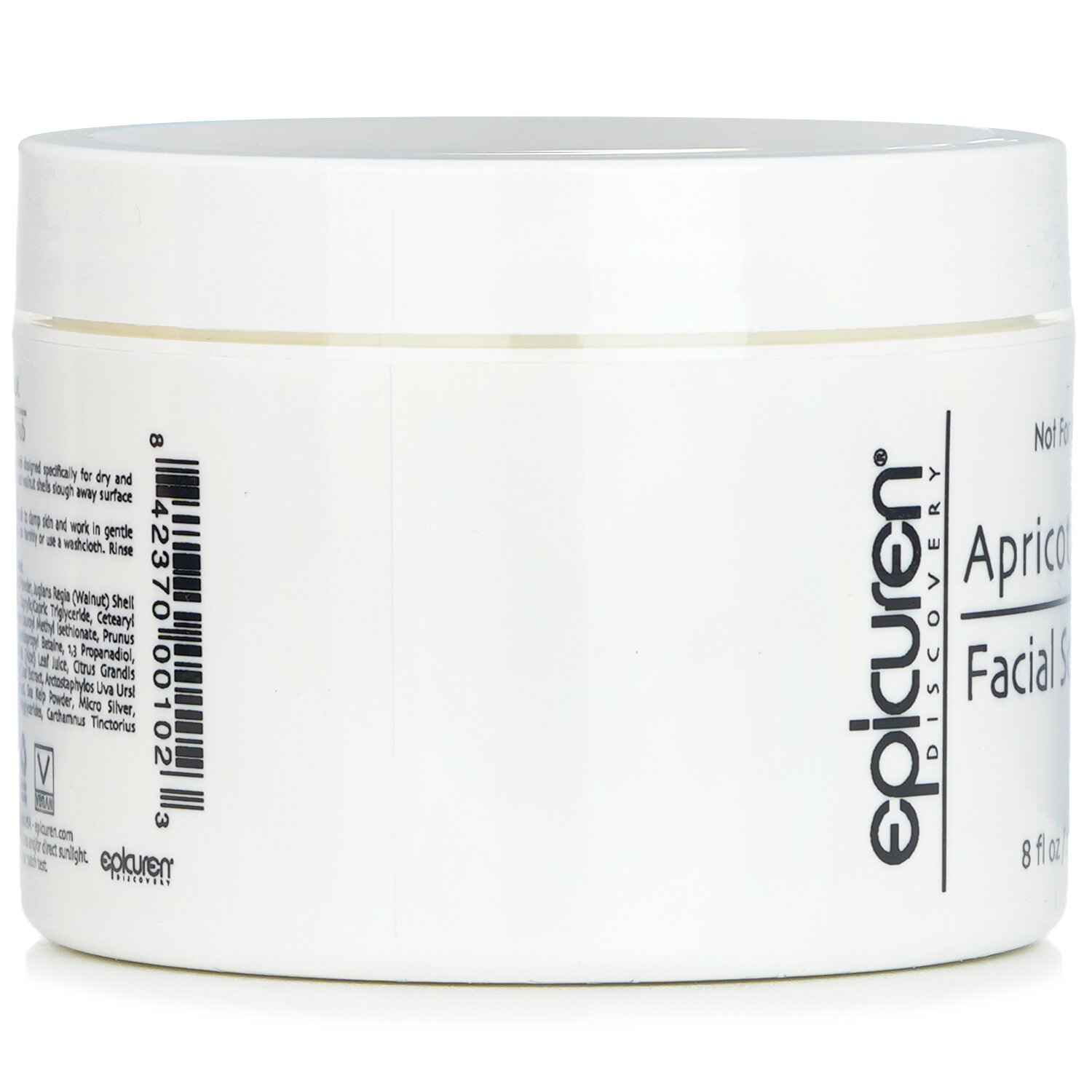 Epicuren Apricot Facial Scrub - For Dry & Normal Skin Types (Salon Size) 236ml/8oz