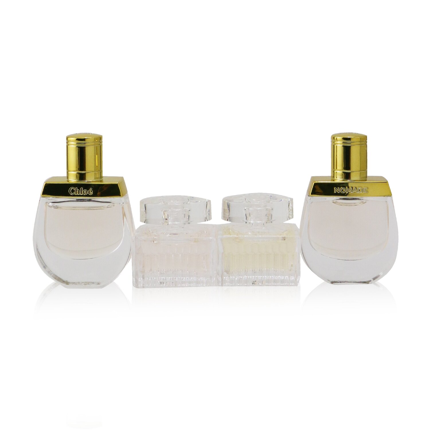 Chloe Miniature Coffret: 2x Nomade Eau De Parfum, Chloe Eau De Toilette, Chloe Eau De Parfum 4x5ml/0.17oz