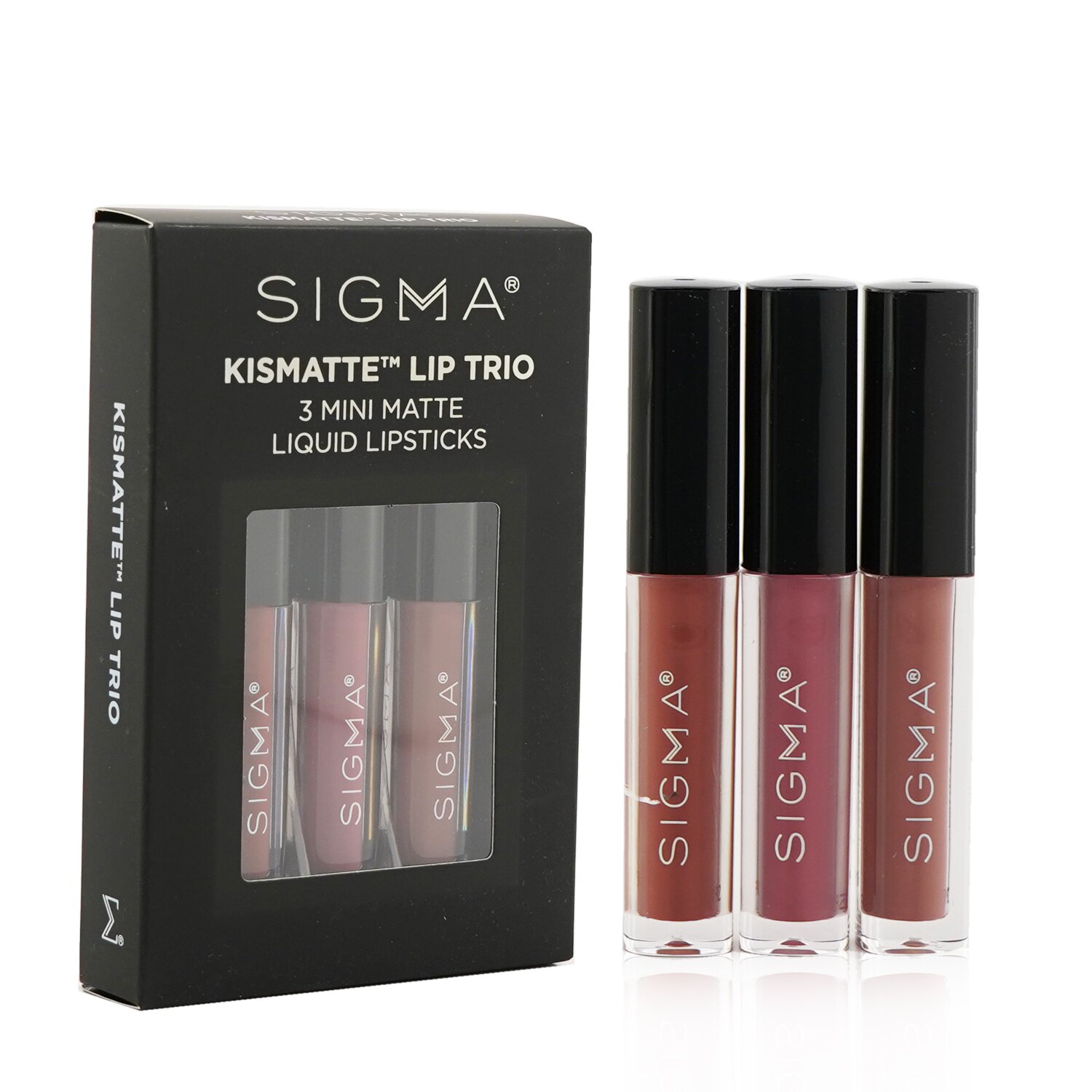 Sigma Beauty Kismatte Lip 3件裝 (3x 迷你啞光液體唇膏) 3x1.4g/0.05oz