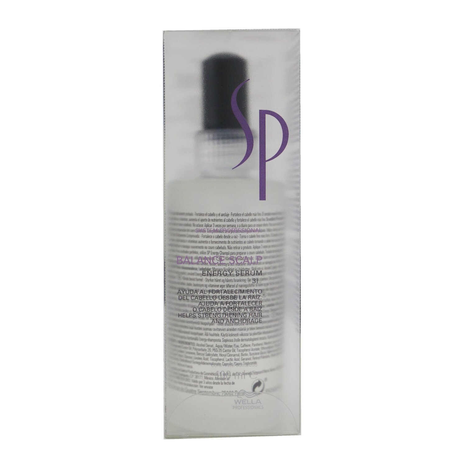Wella SP Balance Scalp Energy Serum 3 (Helps Strengthening Hair and Anchorage) 100ml/3.4oz