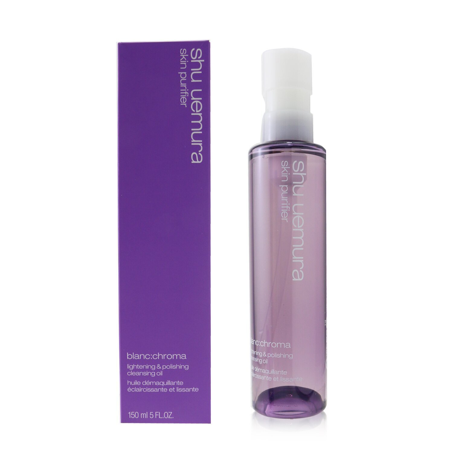 Shu Uemura Blanc:Chroma Осветляющее и Полирующее Очищающее Масло 150ml/5oz