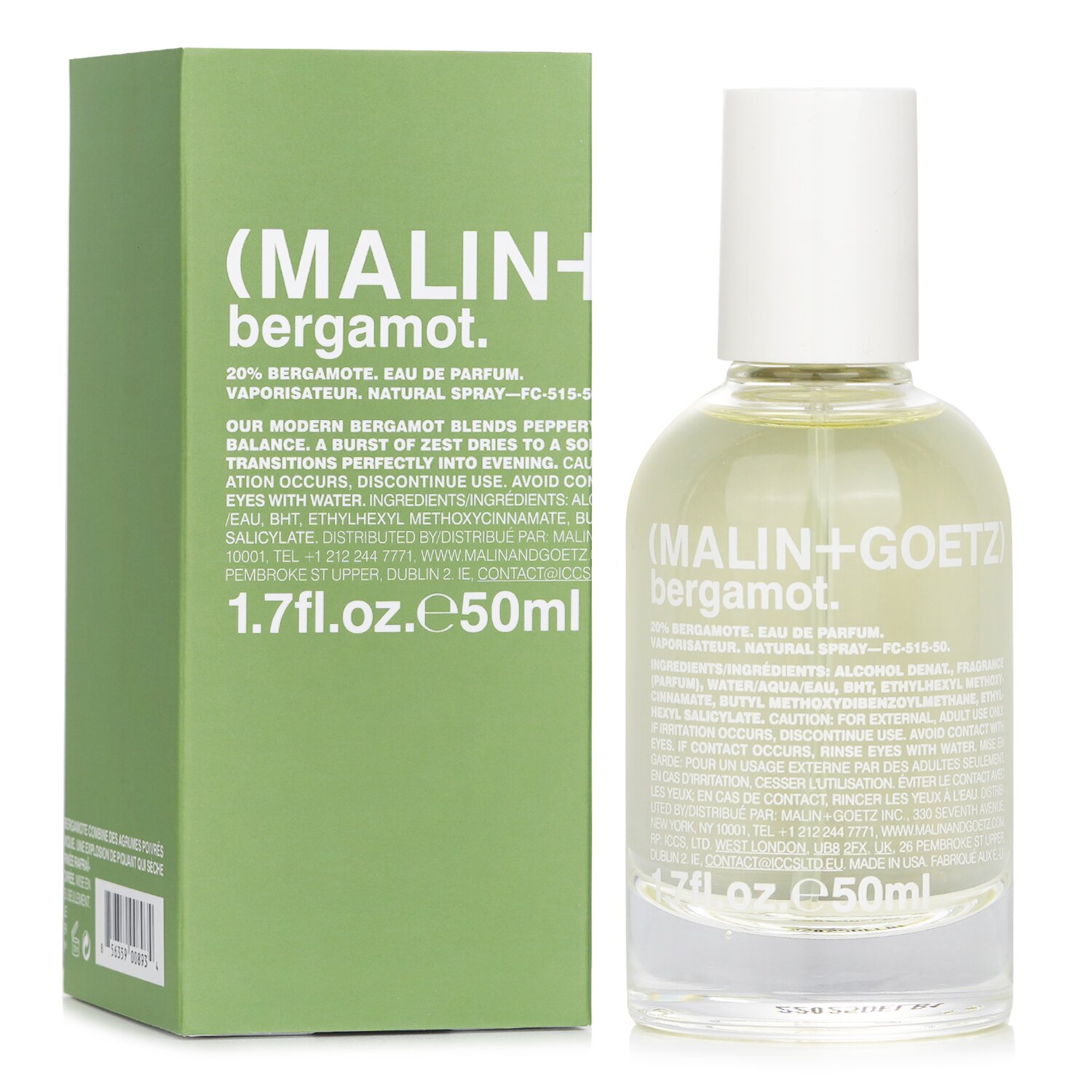 MALIN+GOETZ Bergamot Eau De Parfum Spray 50ml/1.7oz