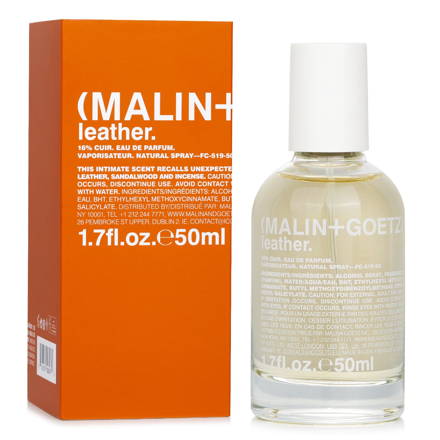 MALIN+GOETZ Leather Eau De Parfum Spray 50ml/1.7oz