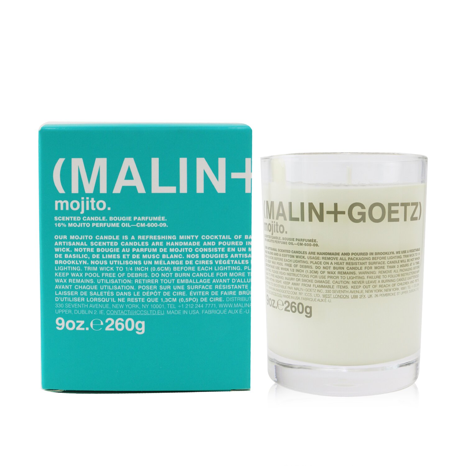 MALIN+GOETZ Scented Candle - Mojito 260g/9oz