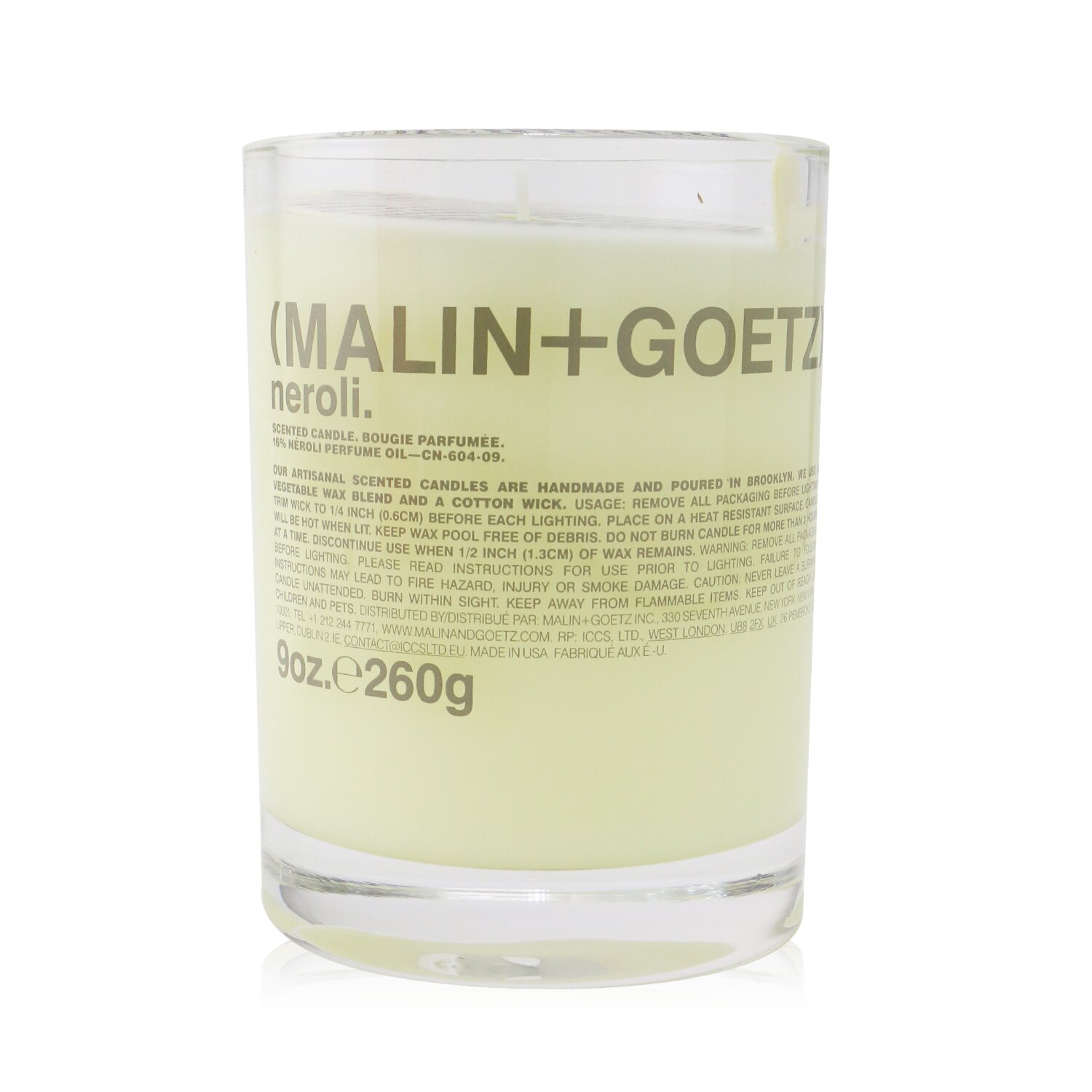 MALIN+GOETZ Ароматическая Свеча - Vetiver 260g/9oz