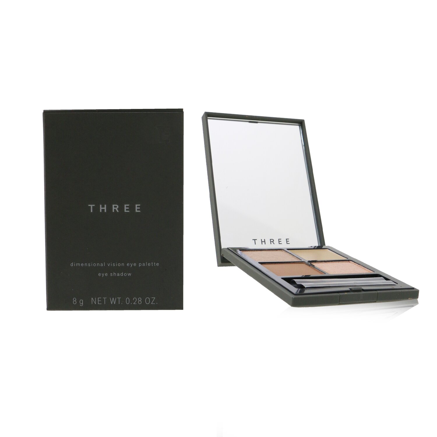 THREE Dimensional Vision Eye Palette (4x Eye Shadow) 8g/0.28oz