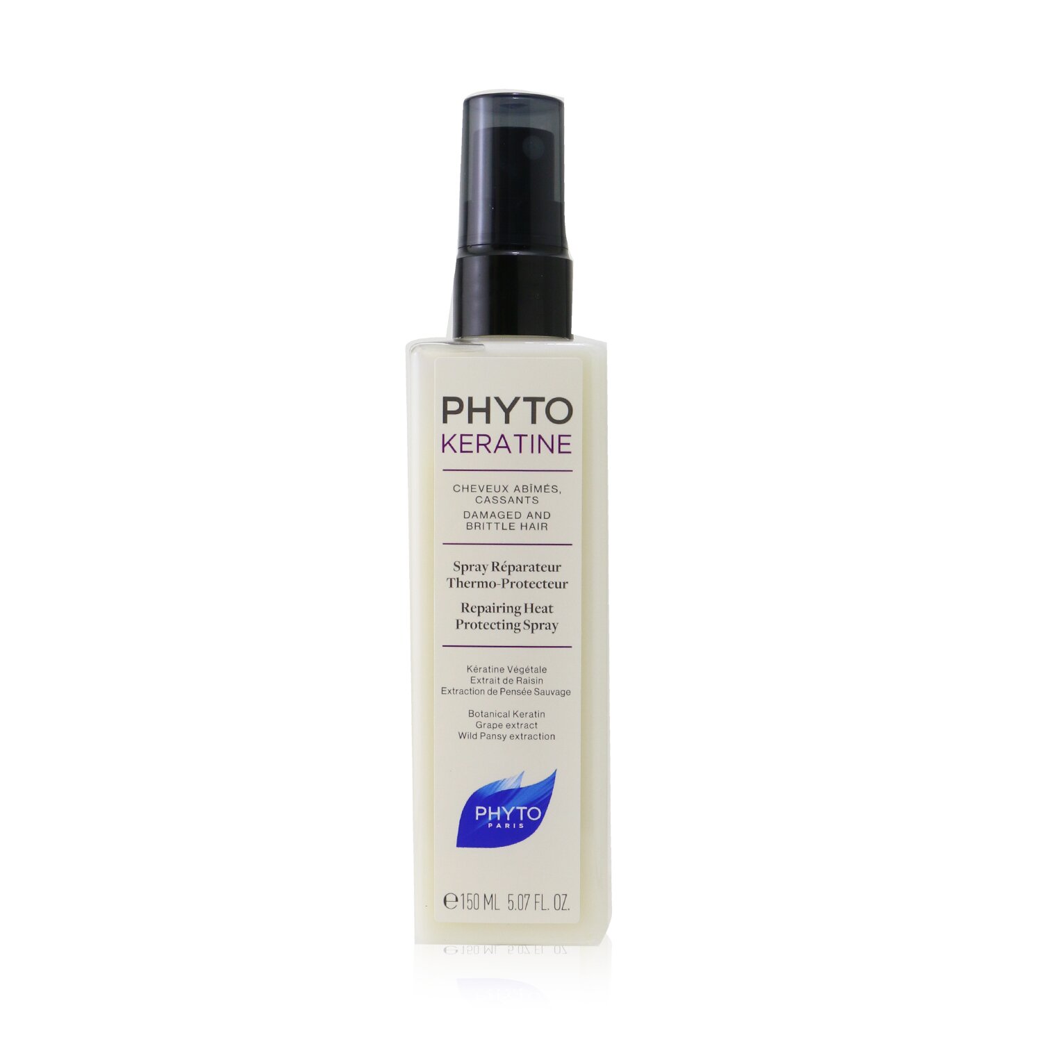 Phyto PhytoKeratine Spray Protección Reparador de Cabello (Cabello Dañado y Débil) 150ml/5.07oz