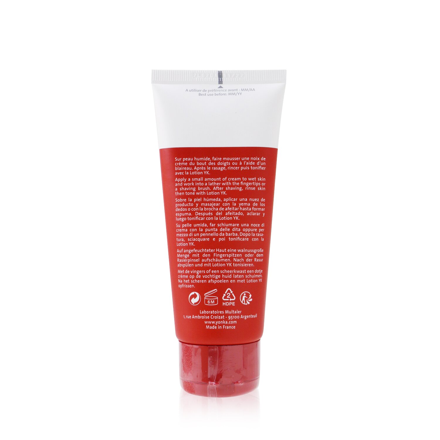 Yonka Shave Крем для Бритья - против Раздражений (Без Коробки) 100ml/3.4oz