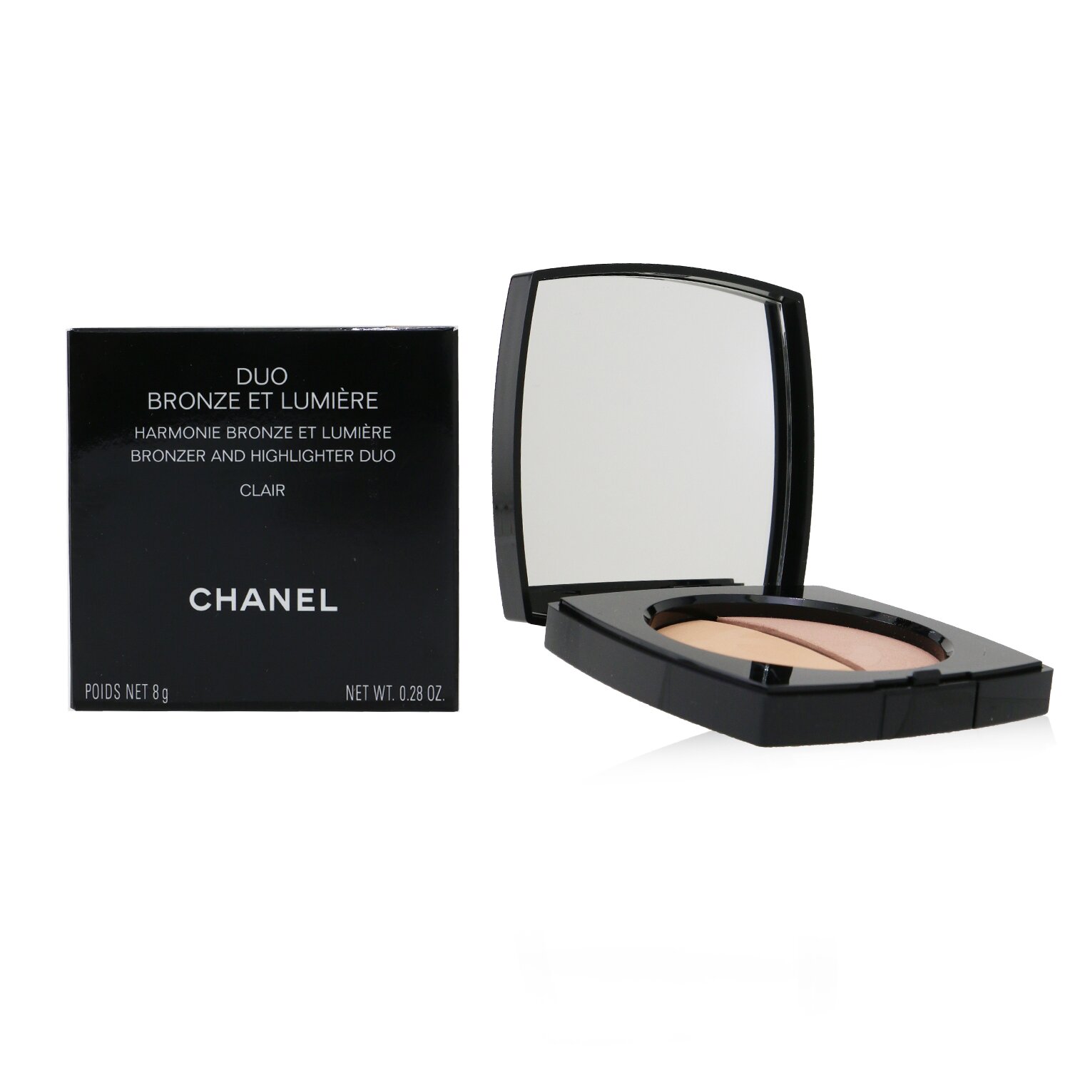 Chanel Duo Bronze Et Lumiere Bronzer And Highlighter Duo 8g/0.28oz
