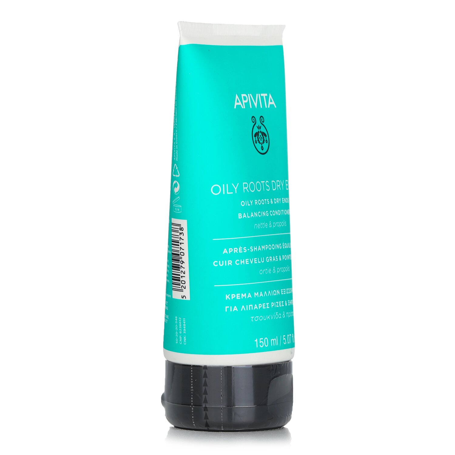 Apivita Acondicionador Balanceador Raíces Grasas & Puntas Secas con Ortiga & Propóleos 150ml/5.07oz