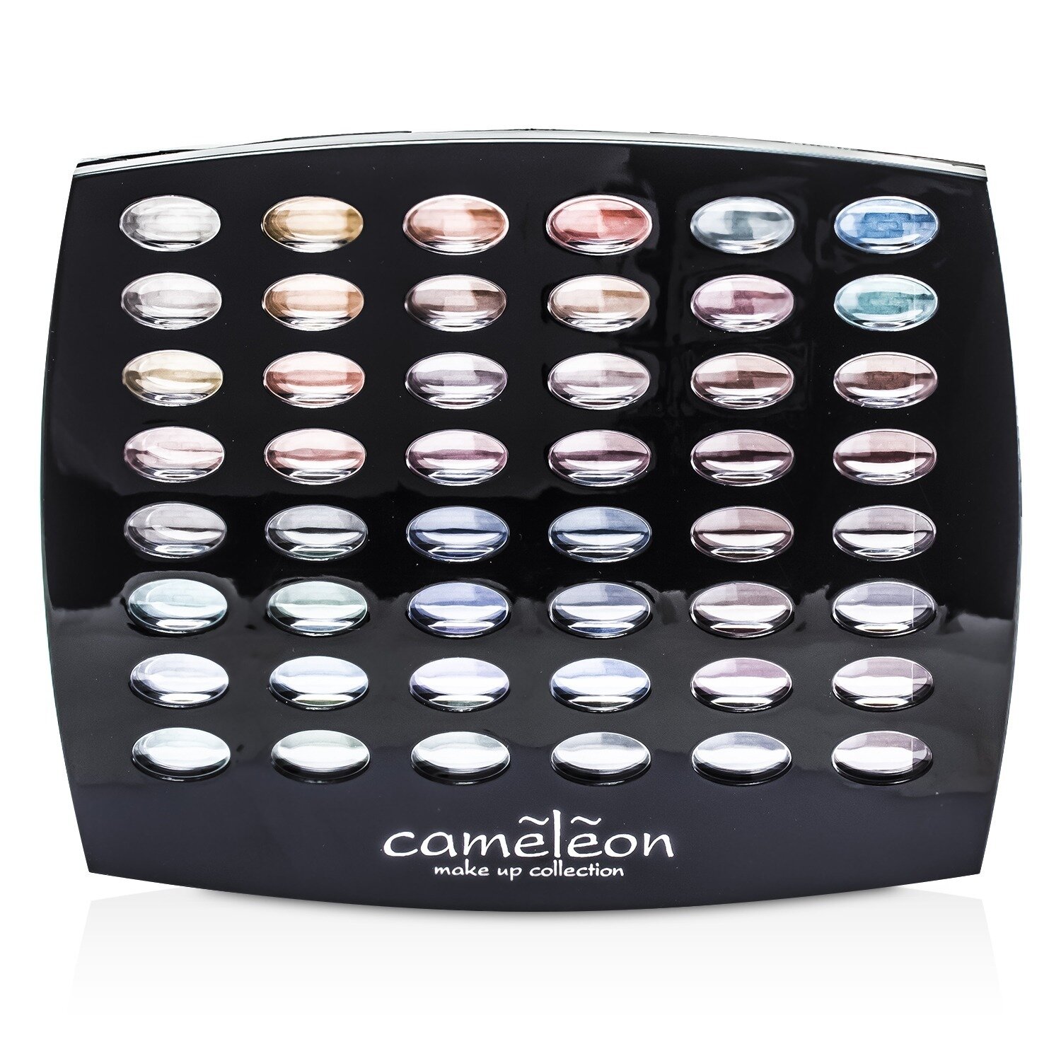 Cameleon MakeUp Kit G1665 01 : 48xEyeshadow, 4xBlush, 6xLipgloss, 4xBrush (Exp. Date 03/2021) Picture Color