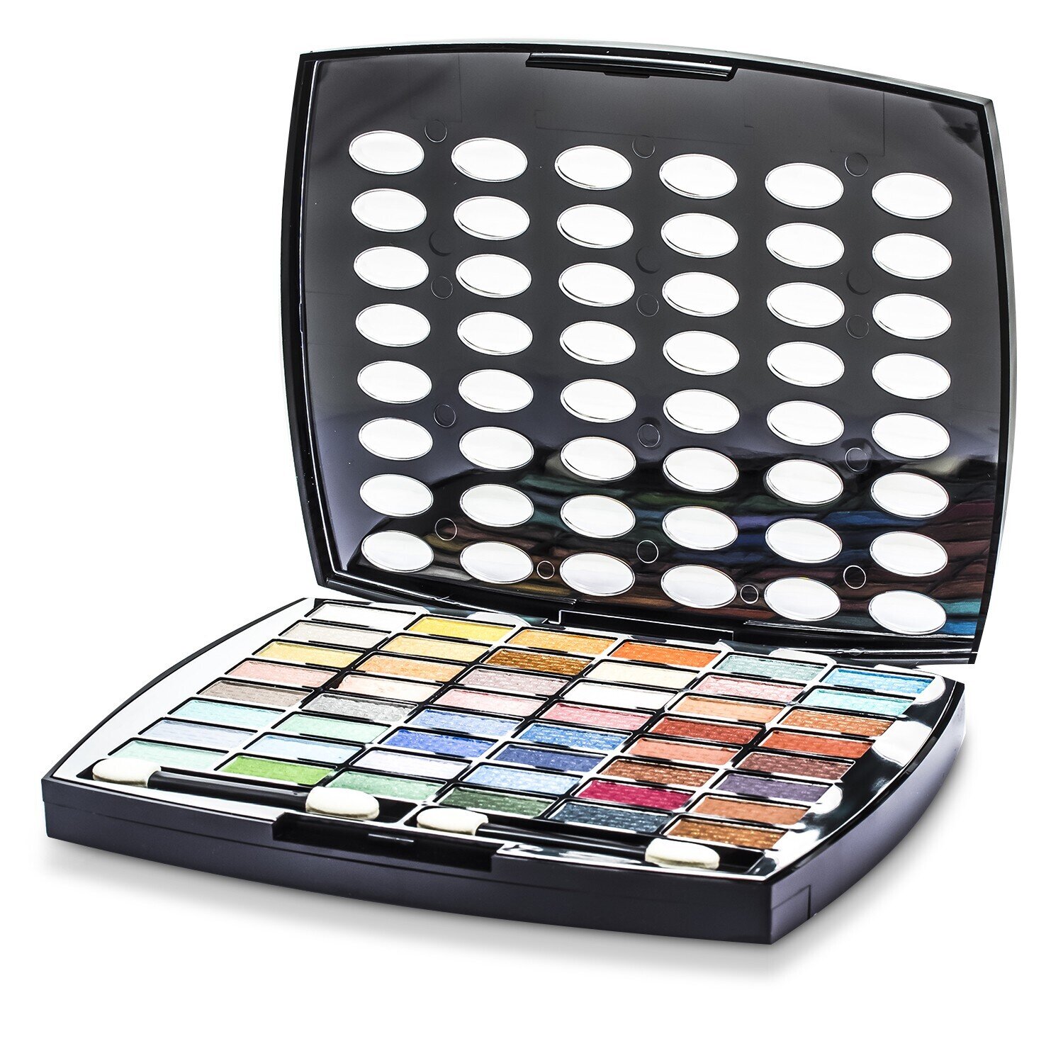Cameleon MakeUp Kit G1665 01 : 48xEyeshadow, 4xBlush, 6xLipgloss, 4xBrush (Exp. Date 03/2021) Picture Color
