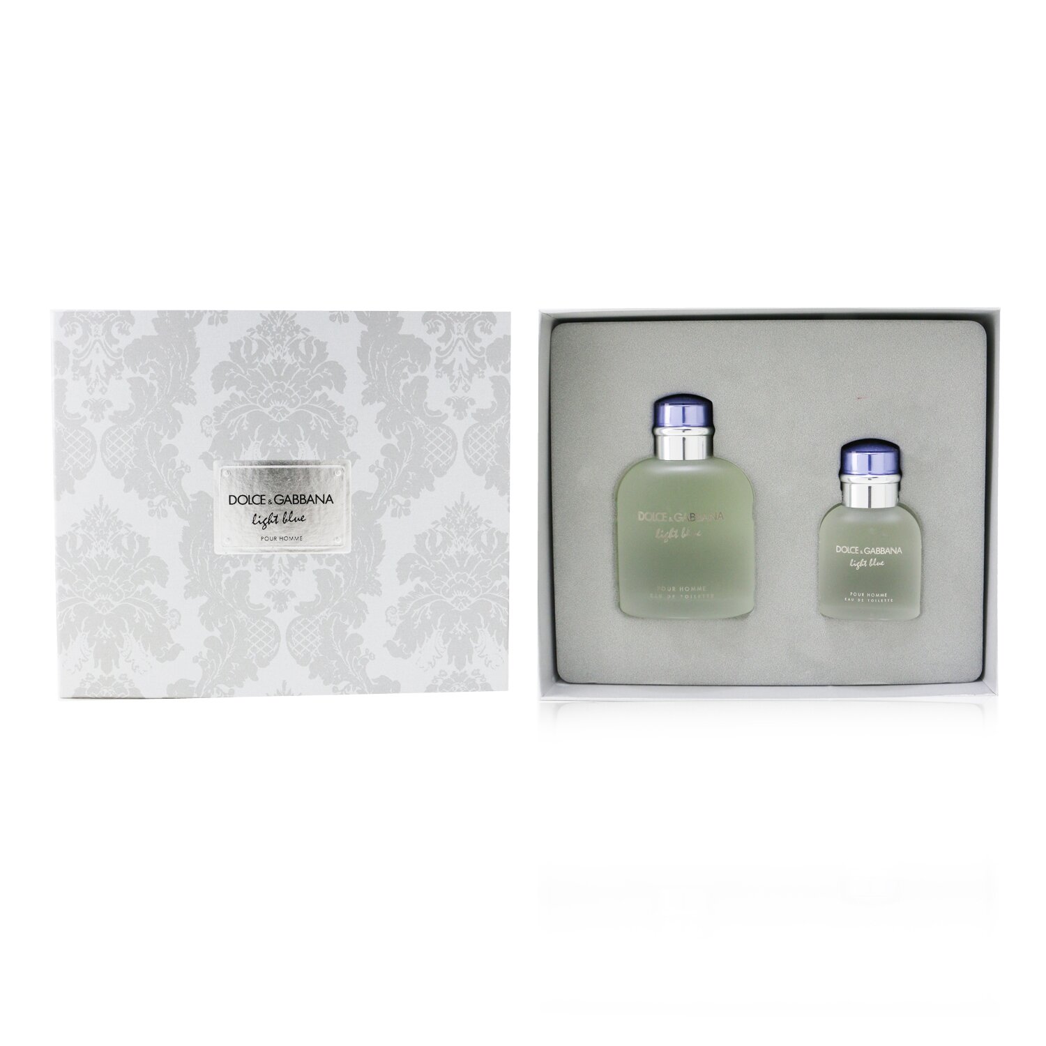 Dolce & Gabbana Light Blue Coffret: Eau De Toilette Spray 125ml/4.2oz + Eau De Toilette Spray 40ml/1.3oz 2pcs