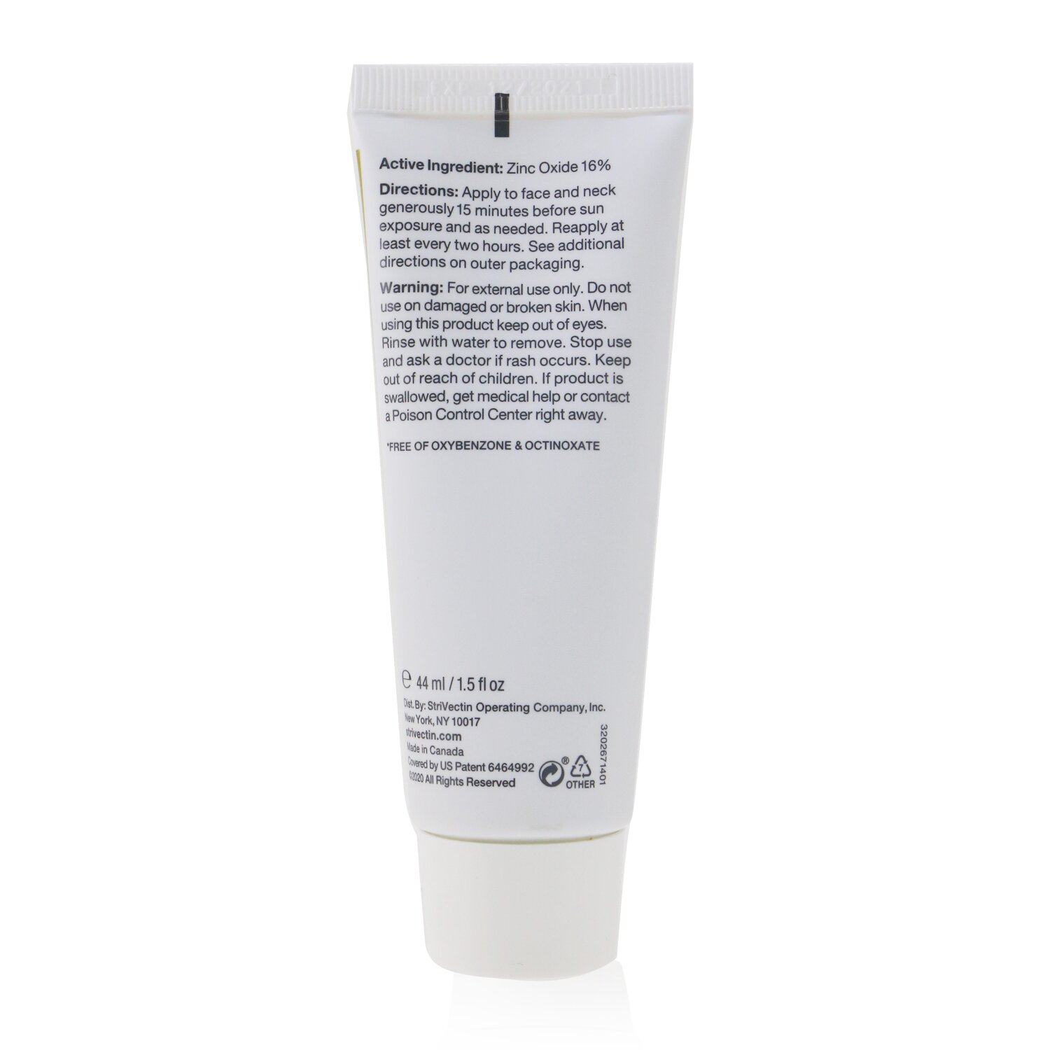 StriVectin Advanced SPF Full Screen Broad Spectrum SPF 30 (100% Mineral Sunscreen) - Vanishing Tint 44ml/1.5oz