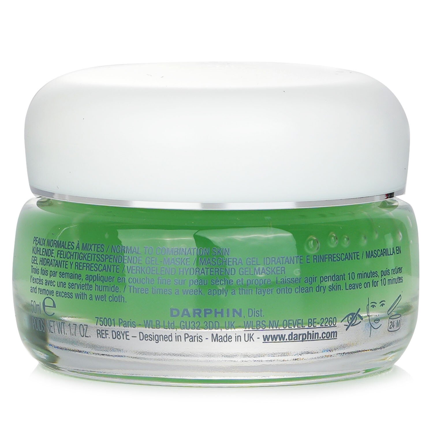 Darphin Hydraskin Cooling Hydrating Gel Mask 50ml/1.7oz