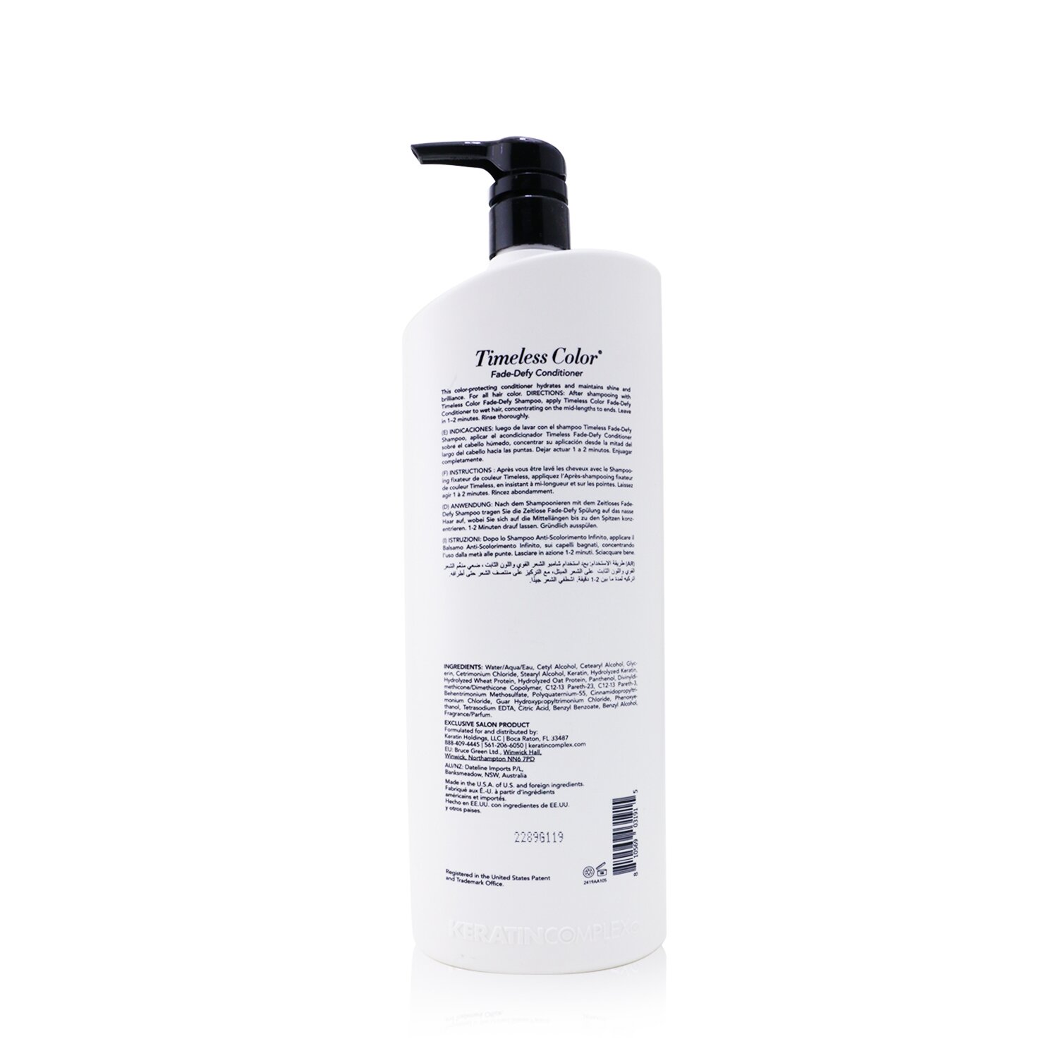Keratin Complex Timeless Color Fade-Defy Conditioner 1000ml/33.8oz