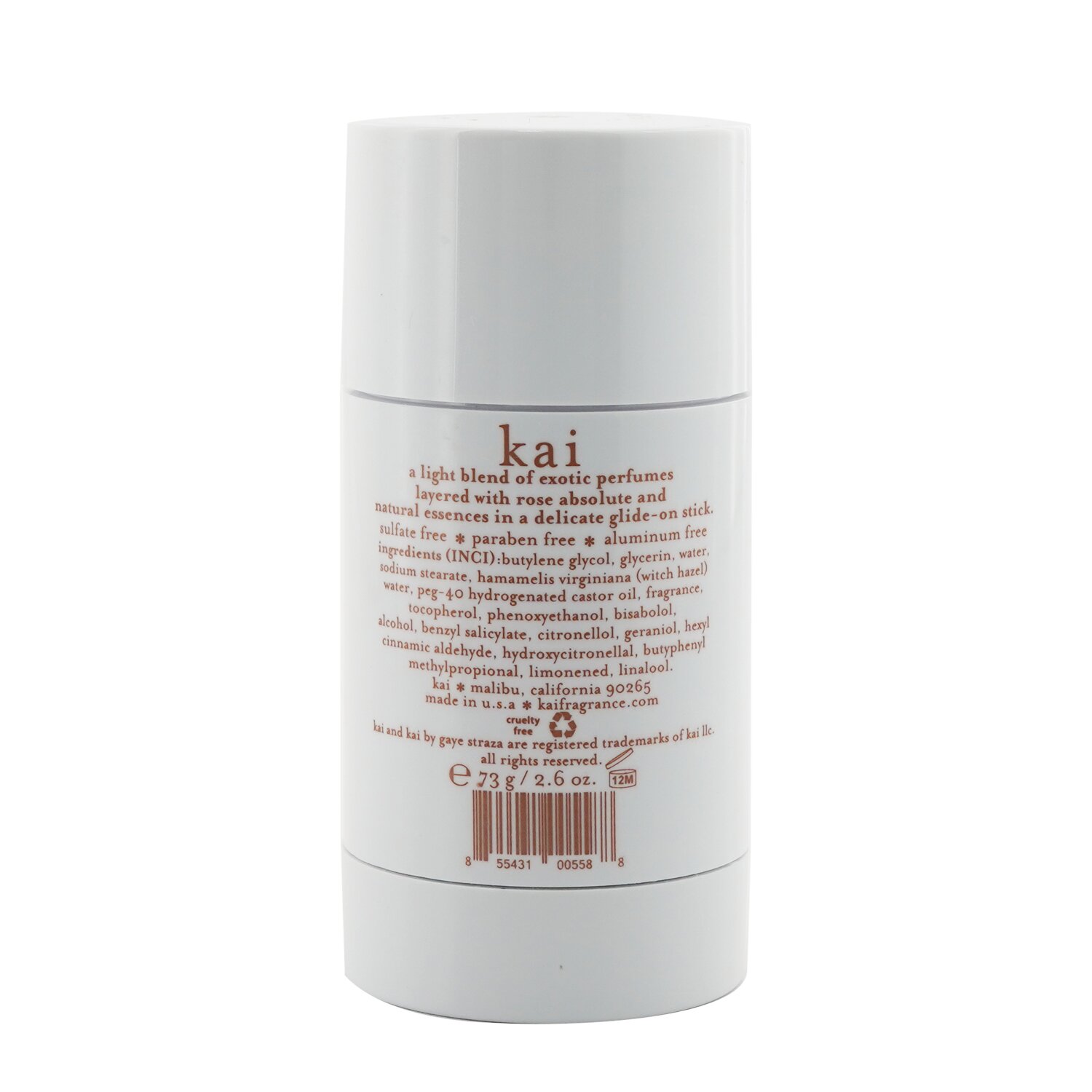 Kai Rose Deodorant Stick (Without Cellophane) 73g/2.6oz